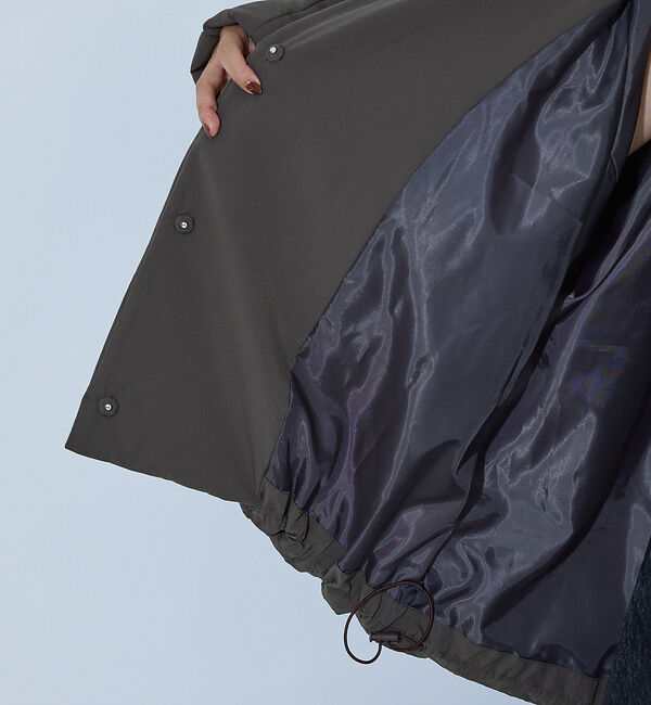 NOMINE「中綿 ボリューム フード ブルゾン」|ダウン|