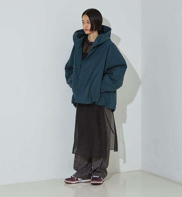 NOMINE「中綿 ボリューム フード ブルゾン」|ダウン|