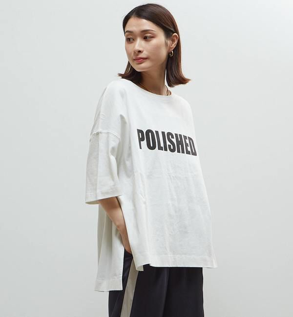 Soffitto「《定番》製品染ビックロゴTシャツ」|Tシャツ・カットソー|ホワイト