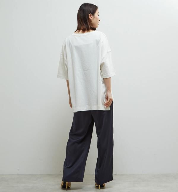 Soffitto「《定番》製品染ビックロゴTシャツ」|Tシャツ・カットソー|