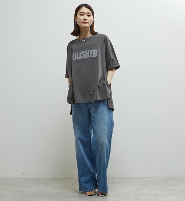 Soffitto「《定番》製品染ビックロゴTシャツ」|Tシャツ・カットソー|