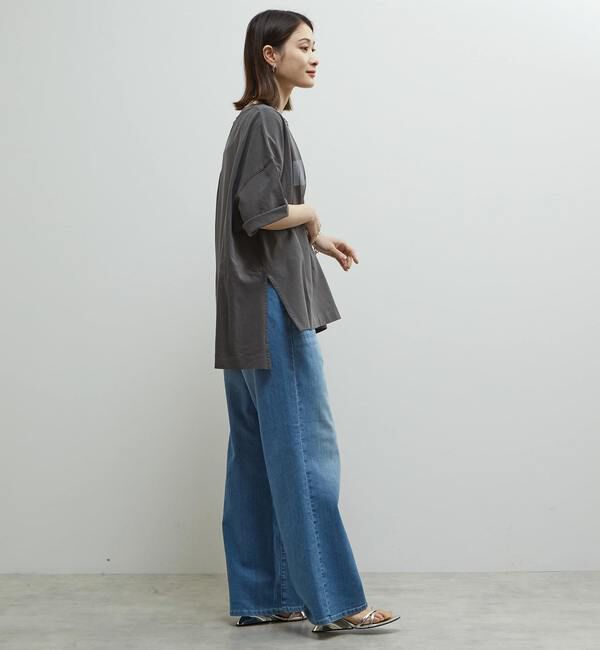 Soffitto「《定番》製品染ビックロゴTシャツ」|Tシャツ・カットソー|