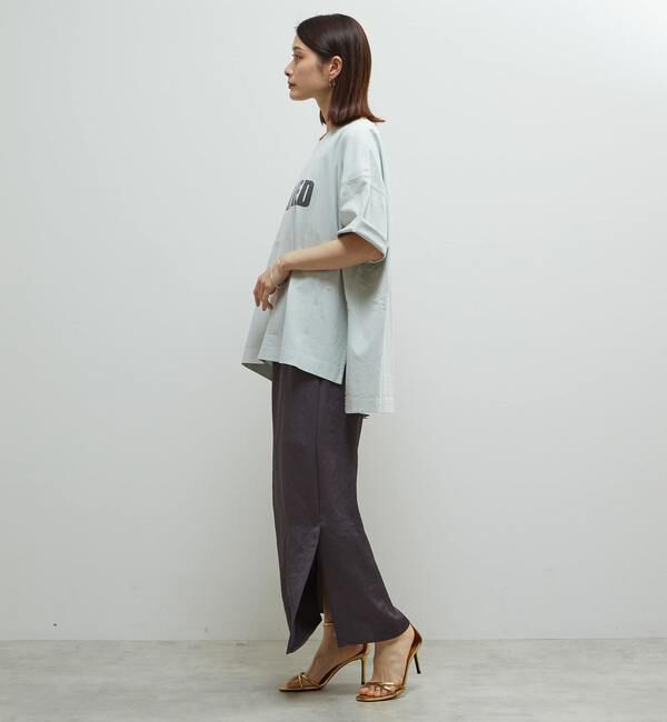 Soffitto「《定番》製品染ビックロゴTシャツ」|Tシャツ・カットソー|