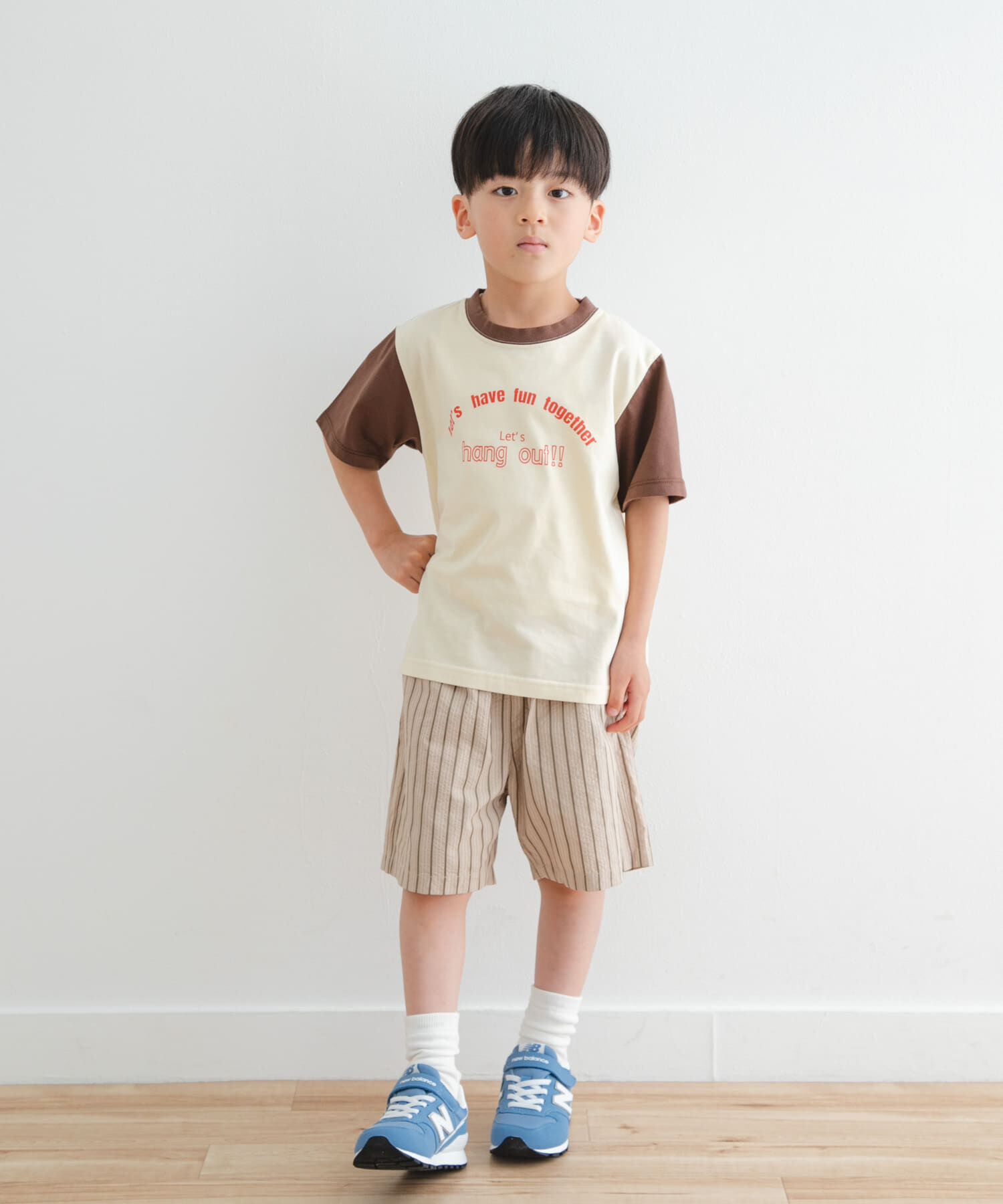 URBAN RESEARCH DOORS「『WEB/一部店舗限定サイズ』ストライプショートパンツ(KIDS)」|その他|
