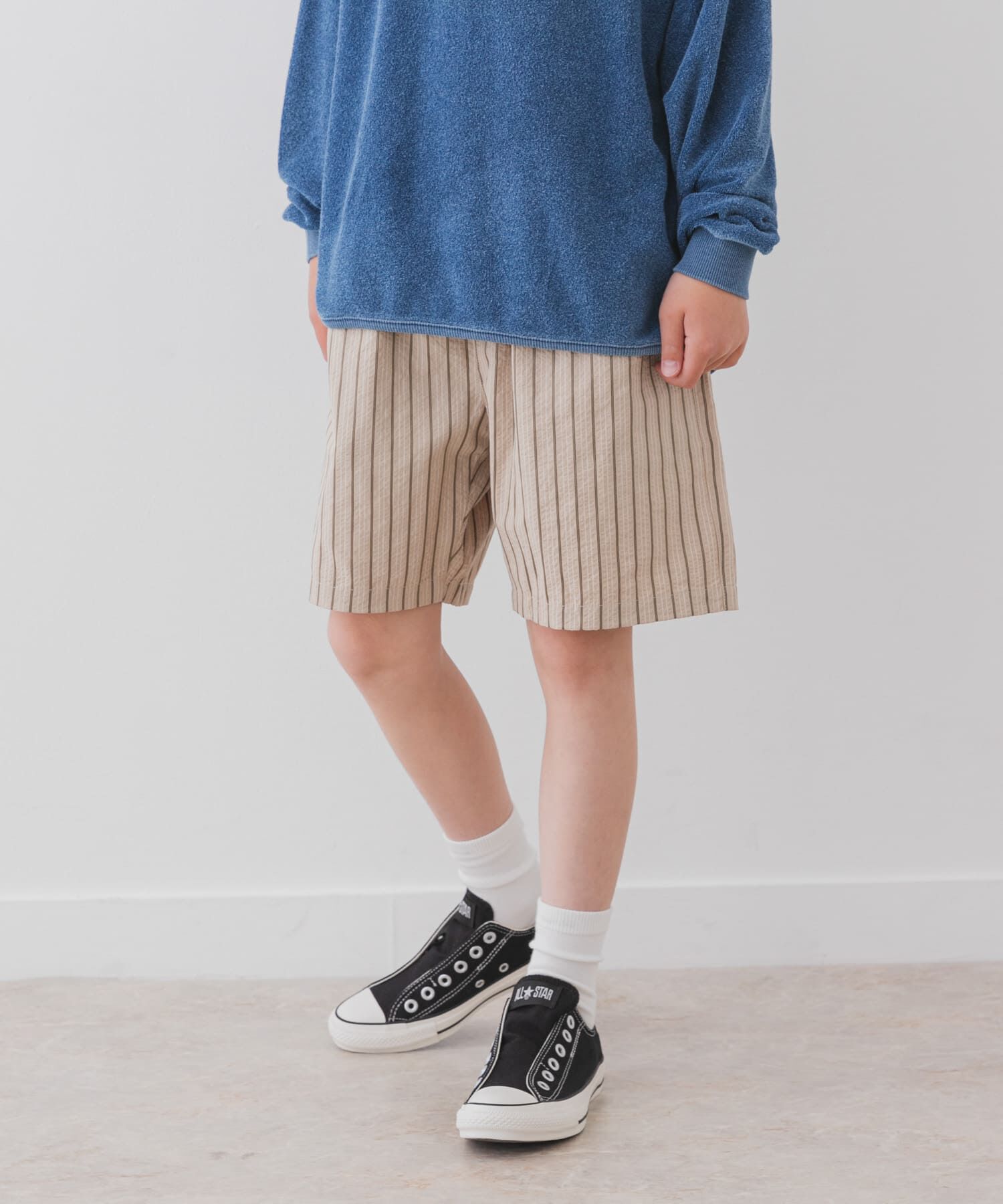 URBAN RESEARCH DOORS「『WEB/一部店舗限定サイズ』ストライプショートパンツ(KIDS)」|その他|