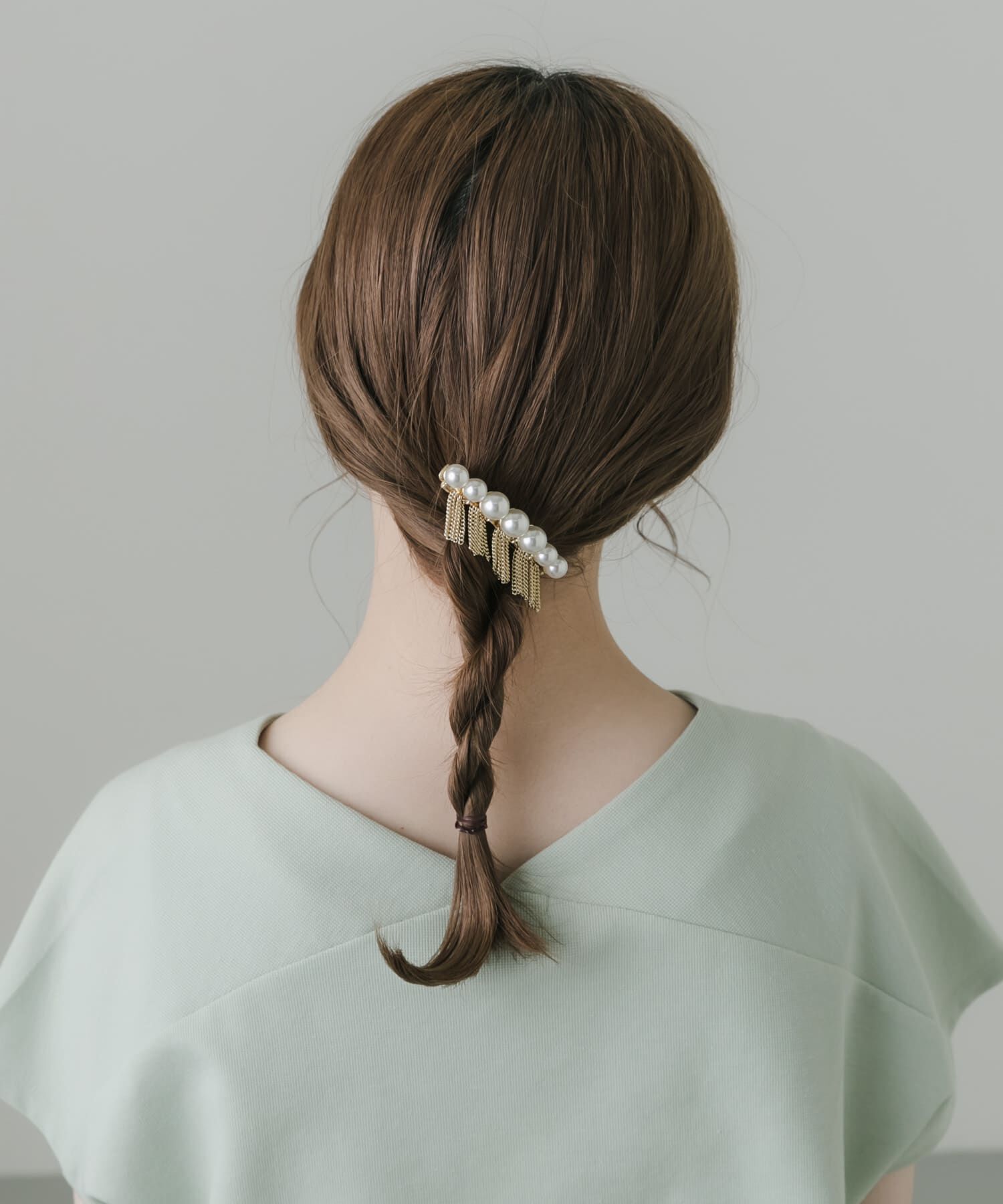 SMELLY「パールチェーンバレッタ」|その他|