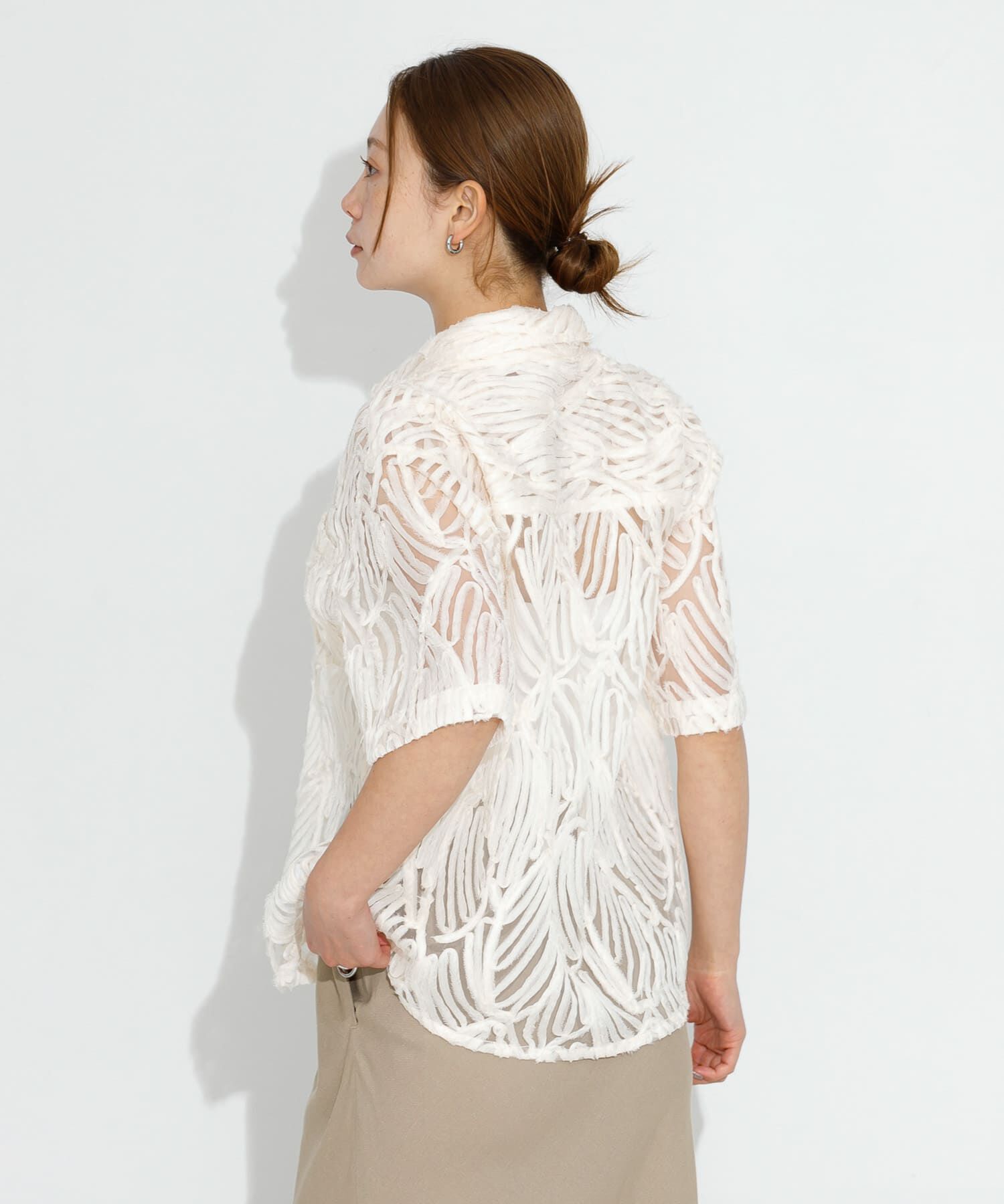 Sonny Label 「テープレース半袖シャツ」|シャツ・ブラウス|