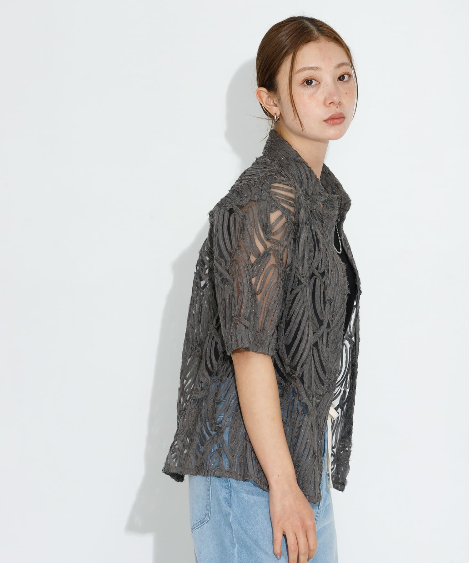 Sonny Label 「テープレース半袖シャツ」|シャツ・ブラウス|