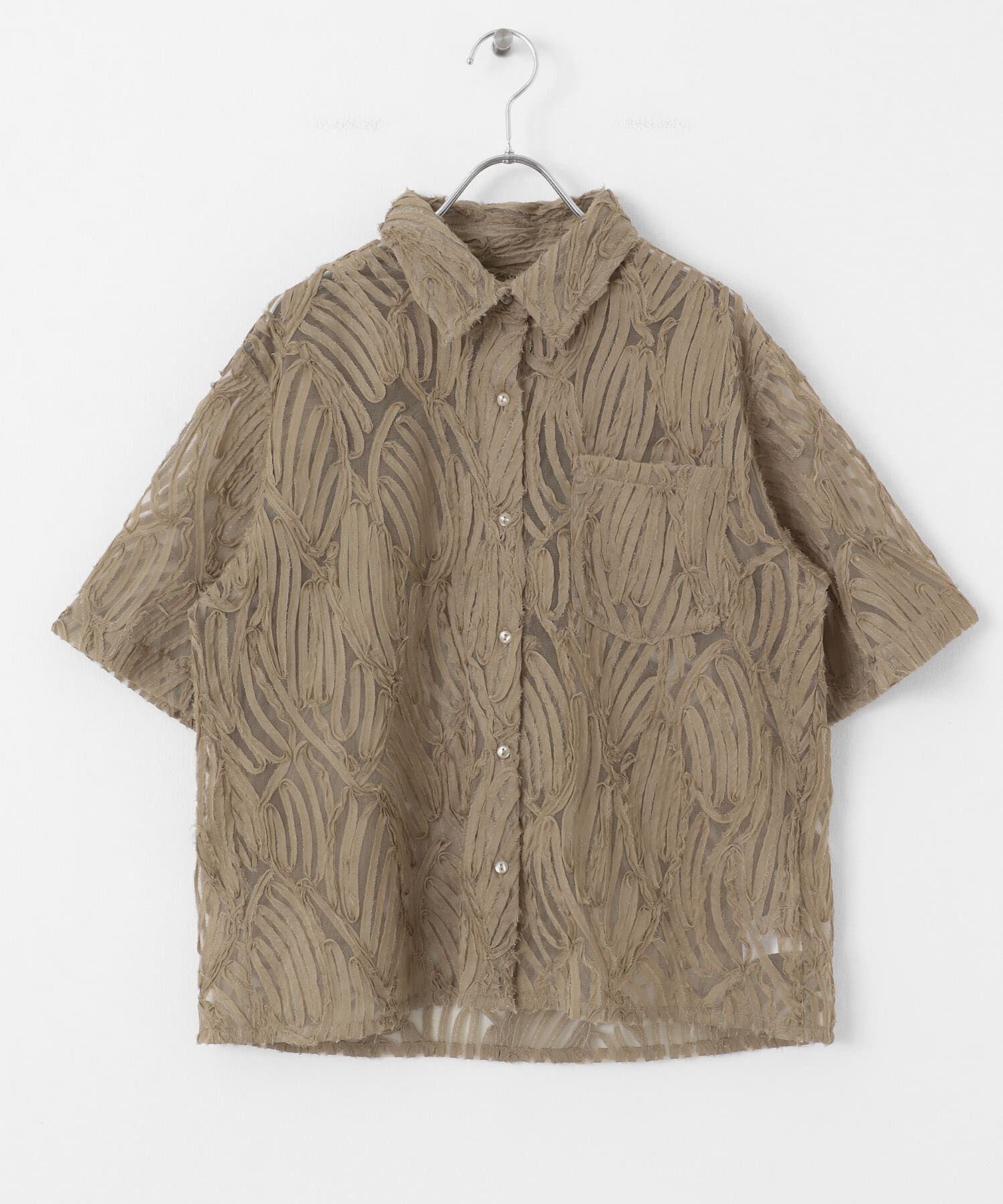 Sonny Label 「テープレース半袖シャツ」|シャツ・ブラウス|