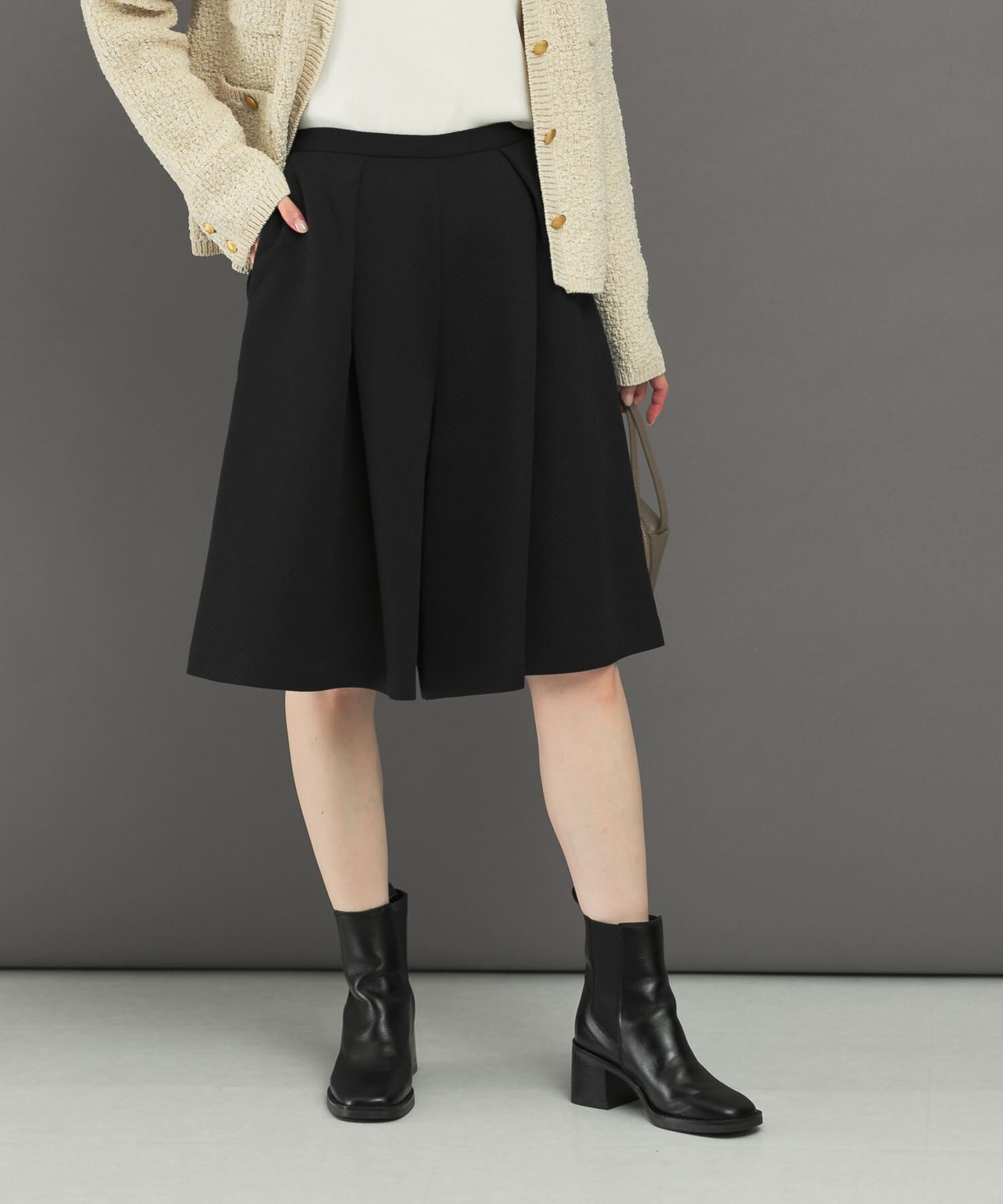 URBAN RESEARCH ROSSO「ジャガードドレスパンツ」|その他|ブラック