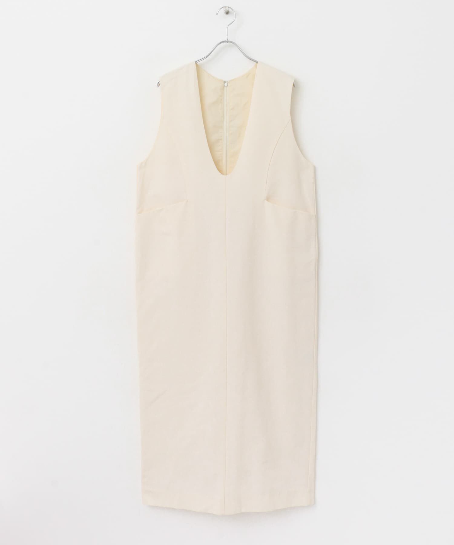 URBAN RESEARCH ROSSO「Uネックフォルムジャンパーワンピース」|ワンピース|