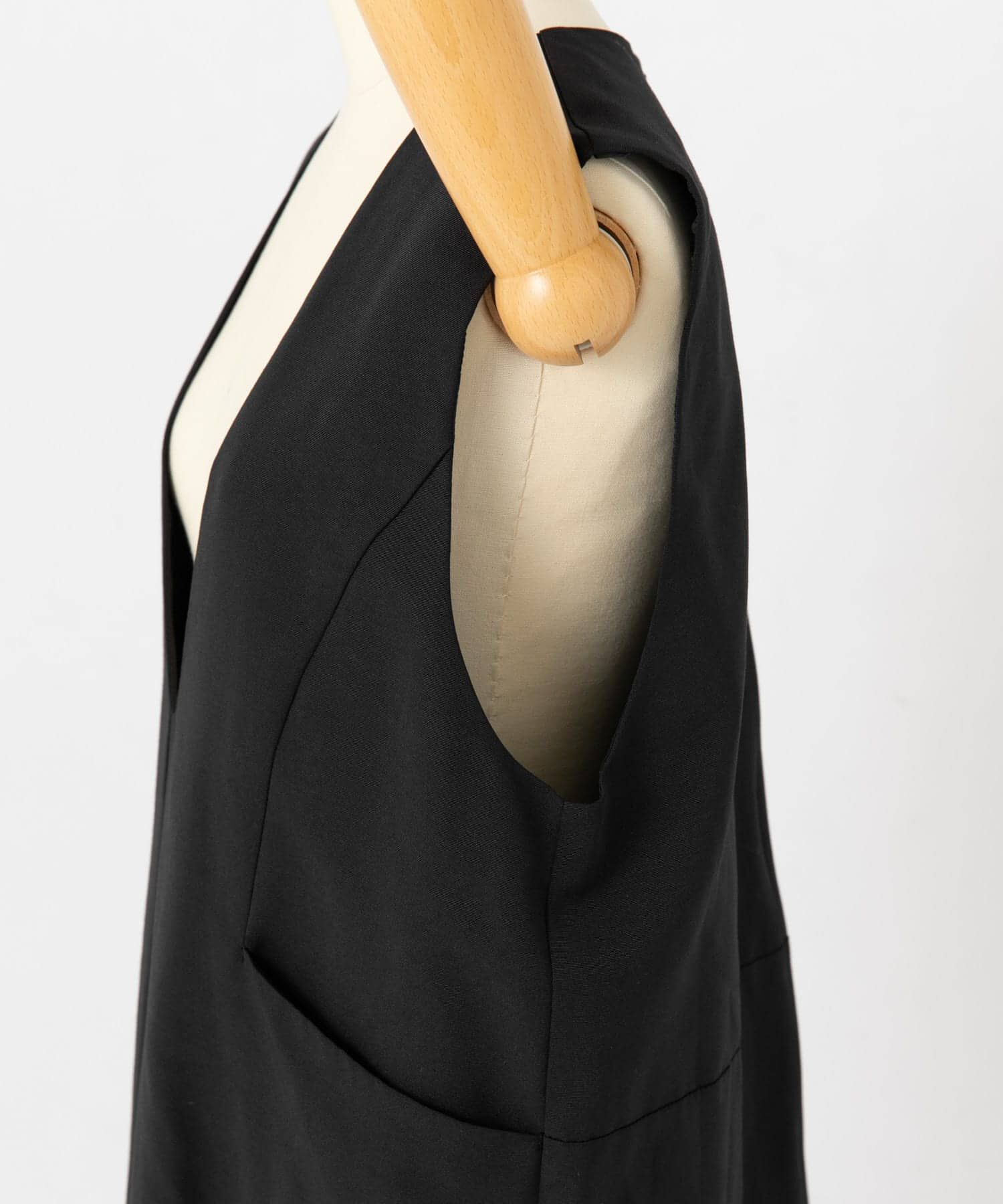 URBAN RESEARCH ROSSO「Uネックフォルムジャンパーワンピース」|ワンピース|