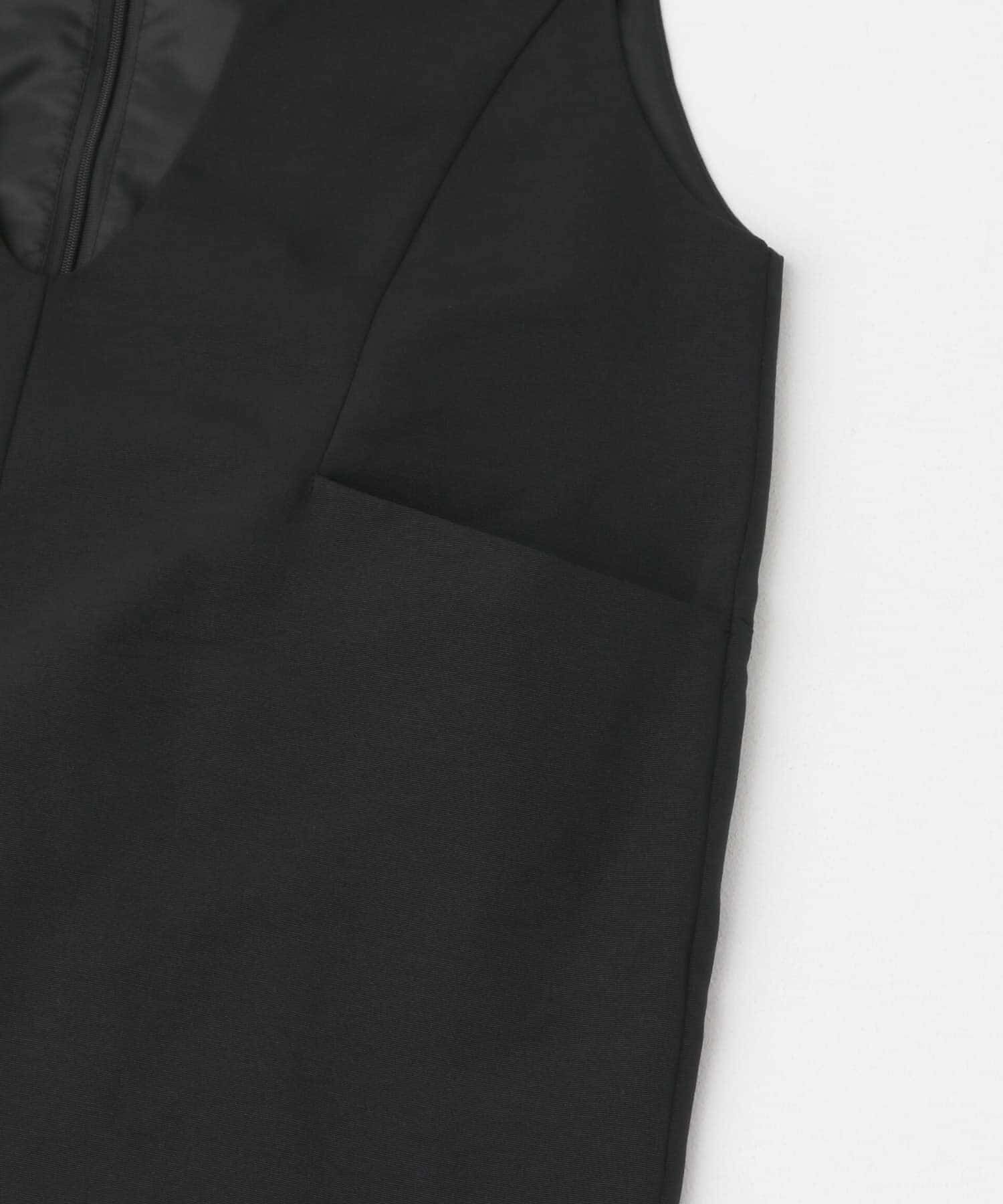 URBAN RESEARCH ROSSO「Uネックフォルムジャンパーワンピース」|ワンピース|