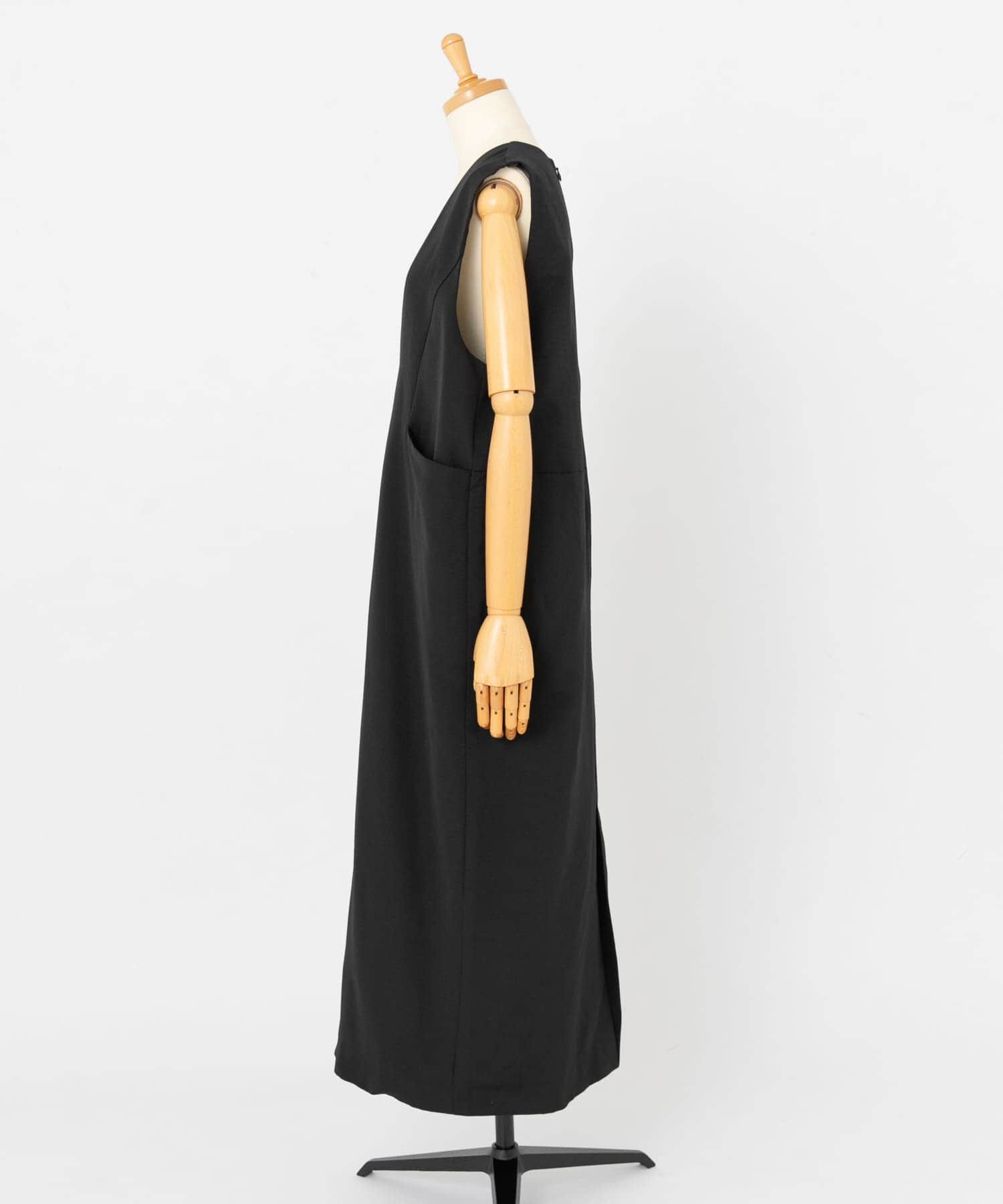 URBAN RESEARCH ROSSO「Uネックフォルムジャンパーワンピース」|ワンピース|