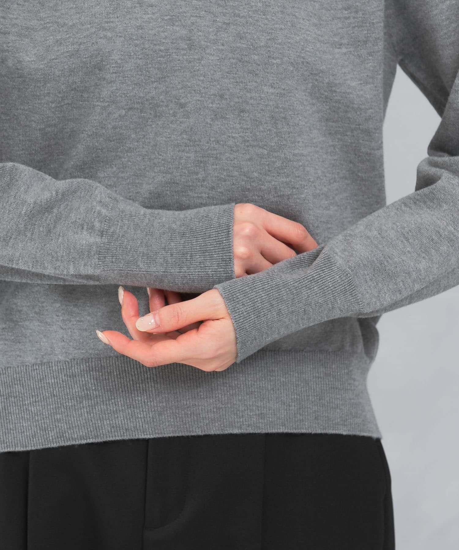 URBAN RESEARCH ROSSO「アンチピリングVネックシームレスニット」|ニット・セーター|