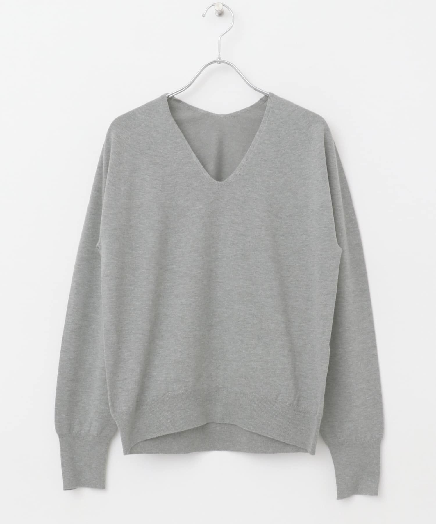 URBAN RESEARCH ROSSO「アンチピリングVネックシームレスニット」|ニット・セーター|