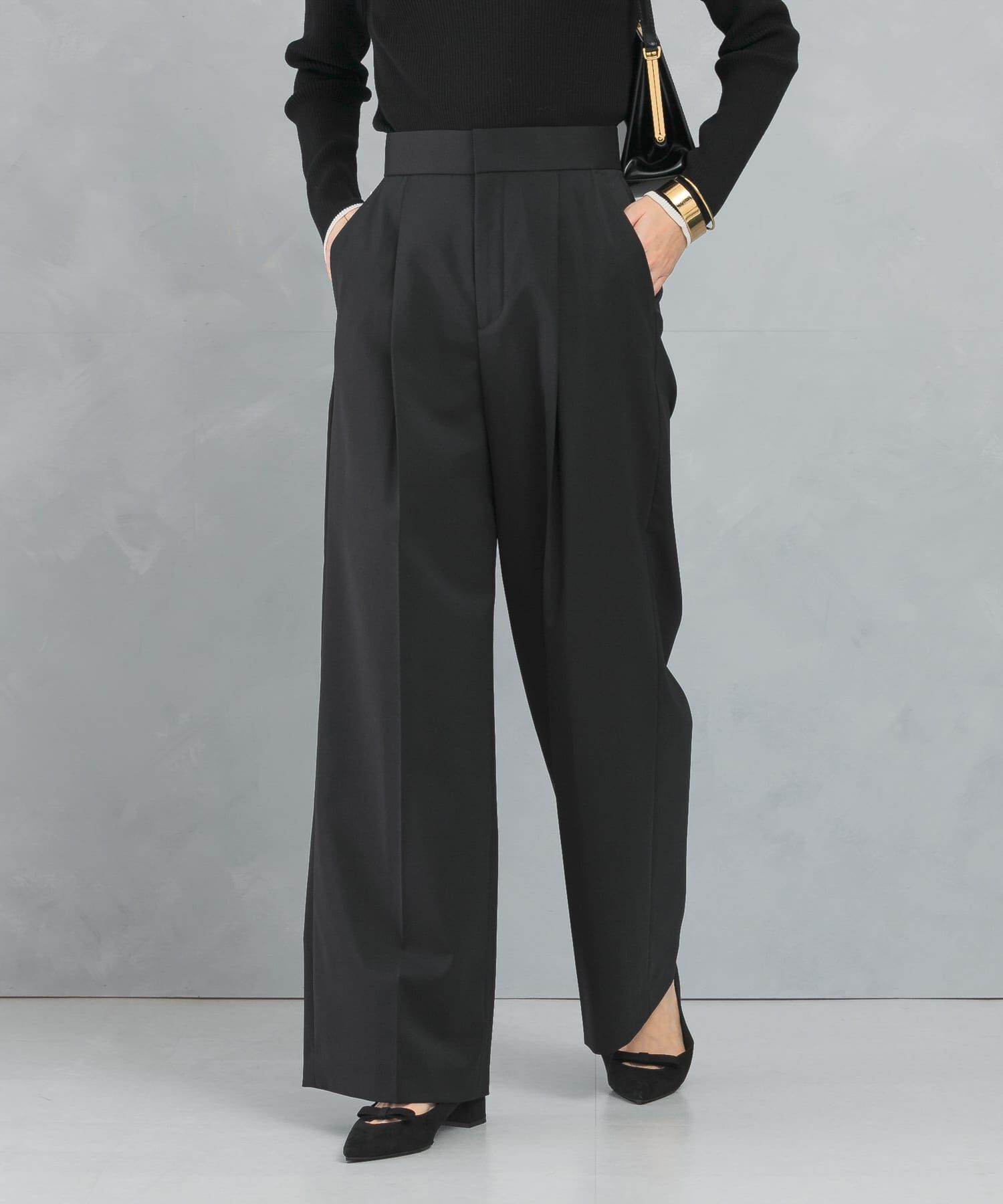 URBAN RESEARCH ROSSO「ハイウエストワイドスラックス」|その他|