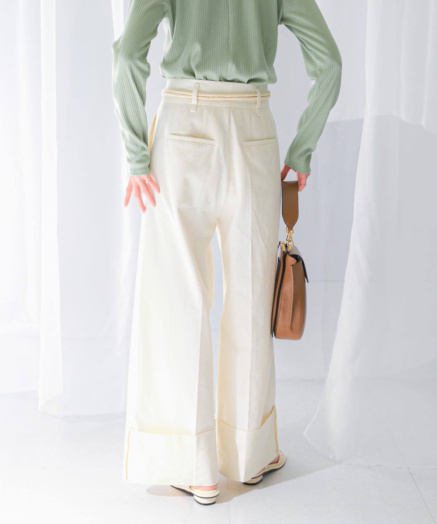 URBAN RESEARCH ROSSO「ベルト付ロールアップパンツ」|その他|