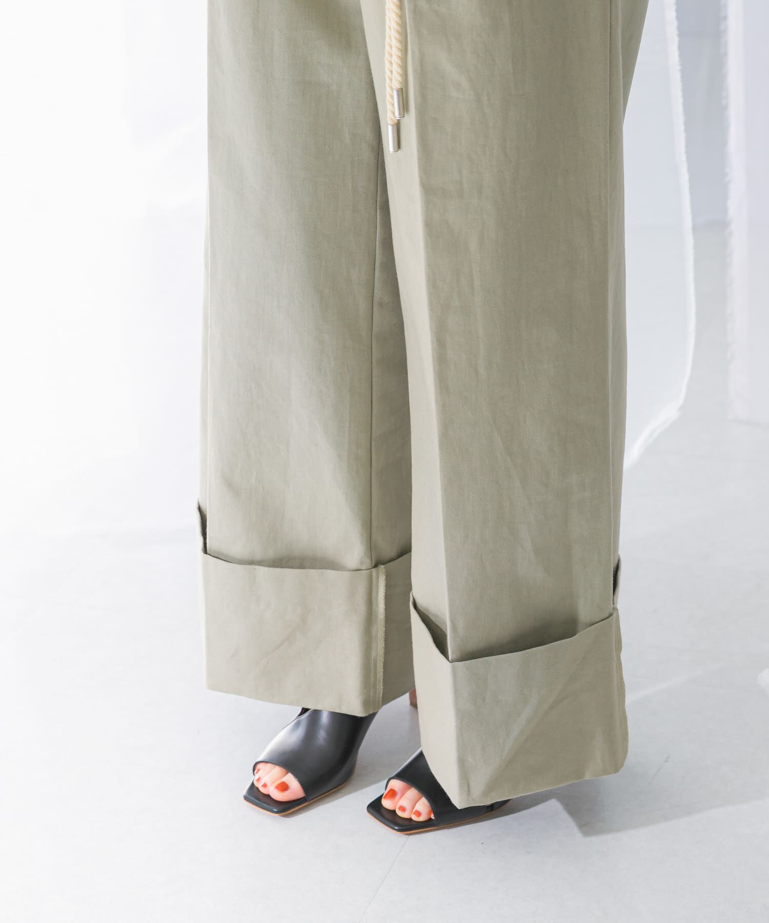 URBAN RESEARCH ROSSO「ベルト付ロールアップパンツ」|その他|