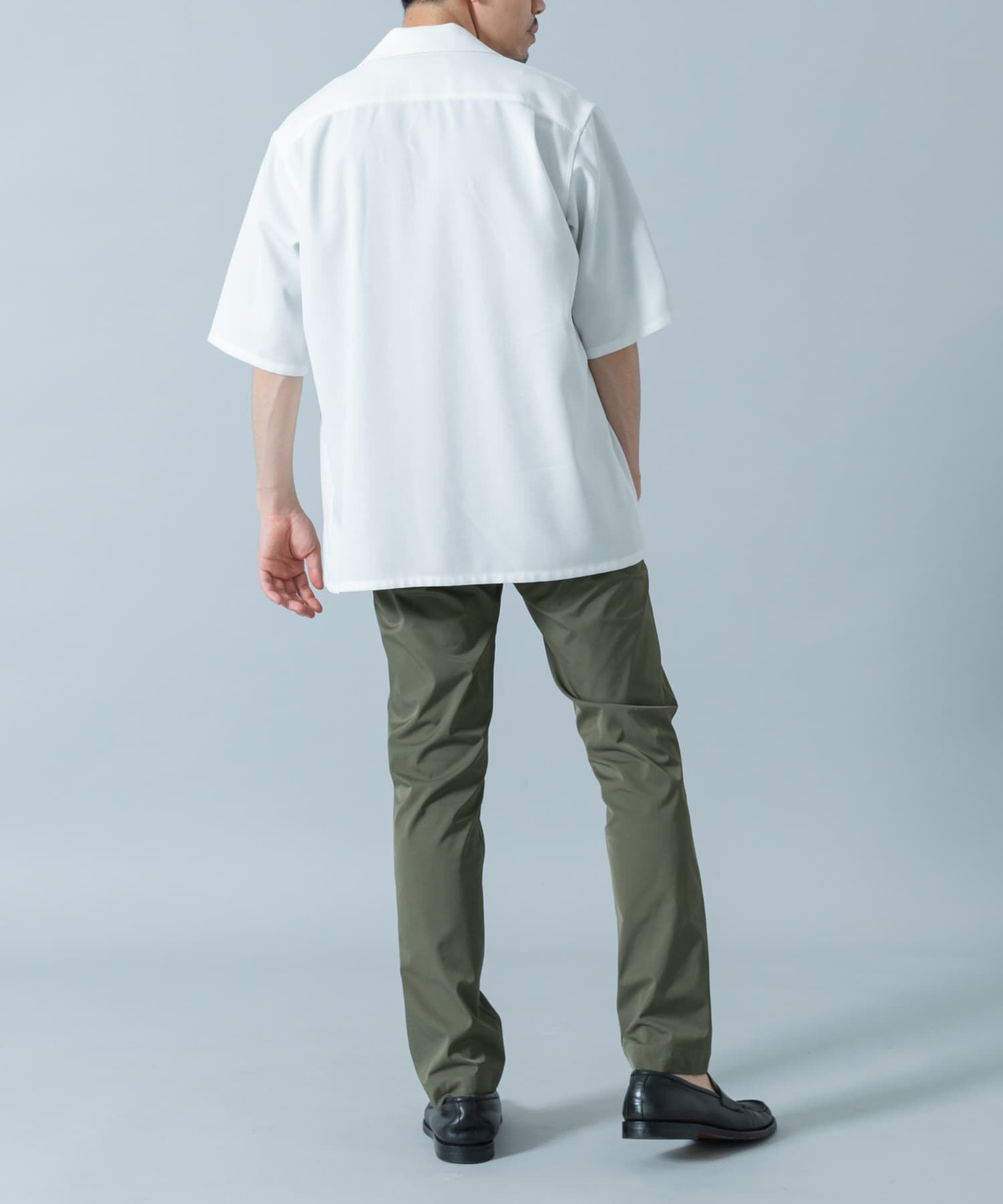 URBAN RESEARCH ROSSO「『WEB限定』『セットアップ対応』パナマ風オープンカラー半袖シャツ」|シャツ・ブラウス|