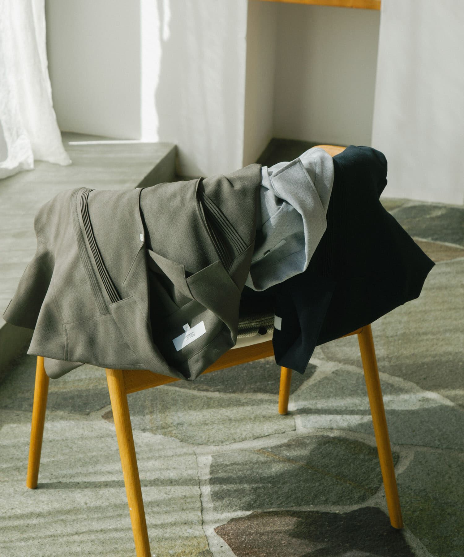 URBAN RESEARCH ROSSO「『WEB限定』『セットアップ対応』パナマ風オープンカラー半袖シャツ」|シャツ・ブラウス|