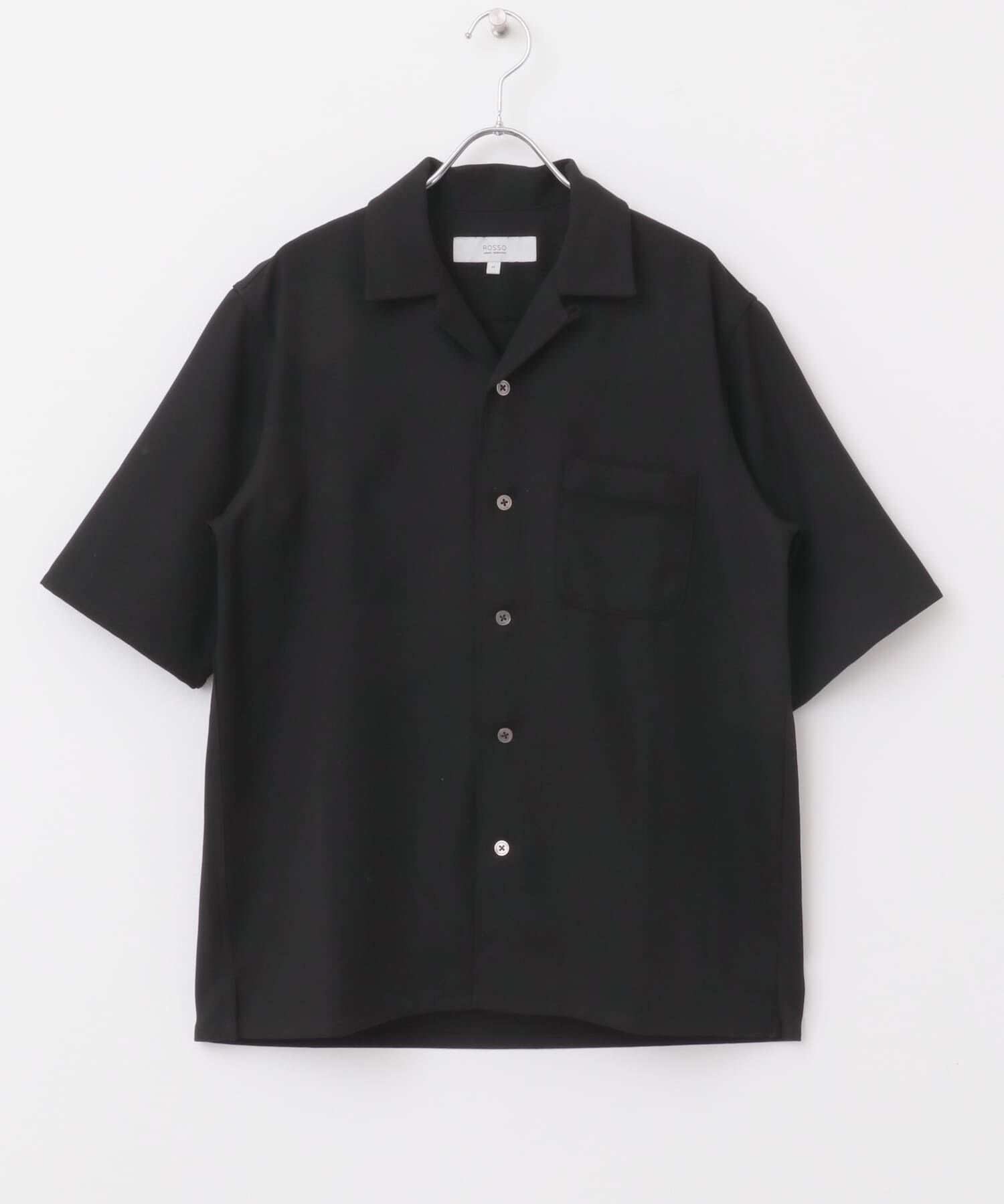 URBAN RESEARCH ROSSO「『WEB限定』『セットアップ対応』パナマ風オープンカラー半袖シャツ」|シャツ・ブラウス|