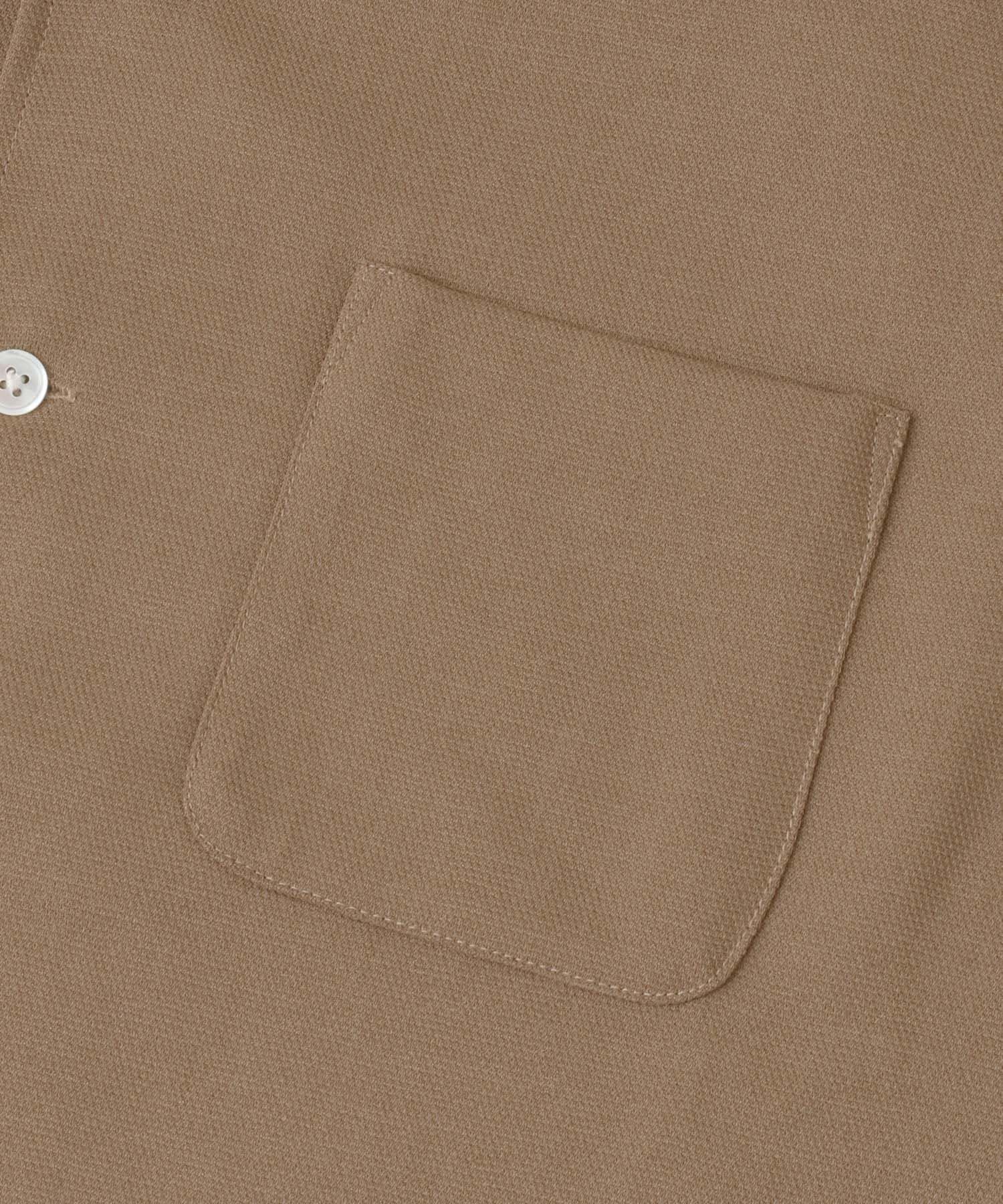 URBAN RESEARCH ROSSO「『WEB限定』『セットアップ対応』パナマ風オープンカラー半袖シャツ」|シャツ・ブラウス|