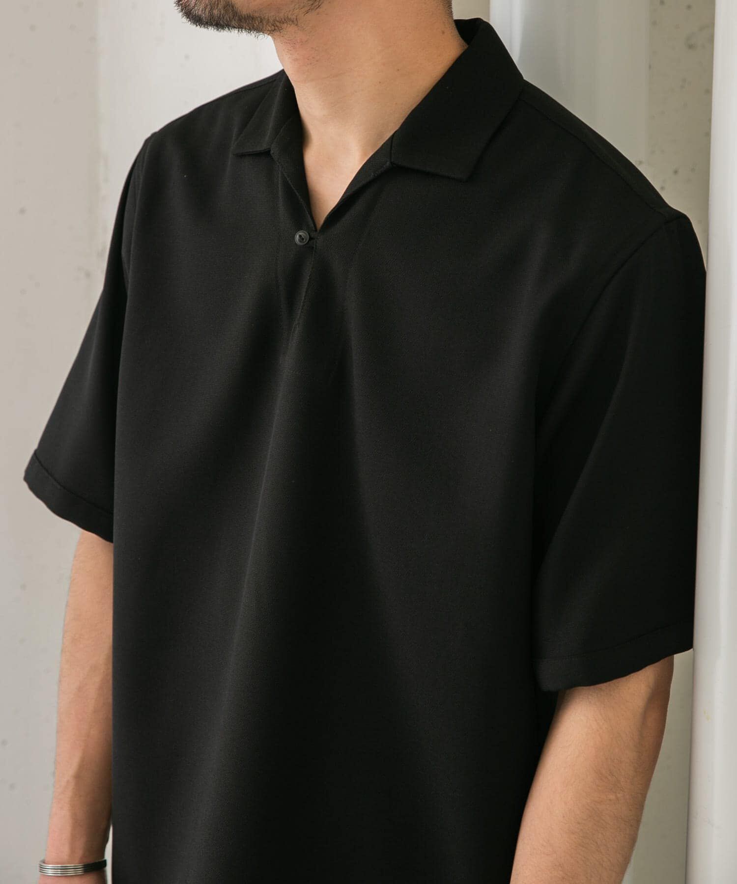 URBAN RESEARCH ROSSO「『WEB限定』『セットアップ対応』パナマ風スキッパーシャツ」|シャツ・ブラウス|