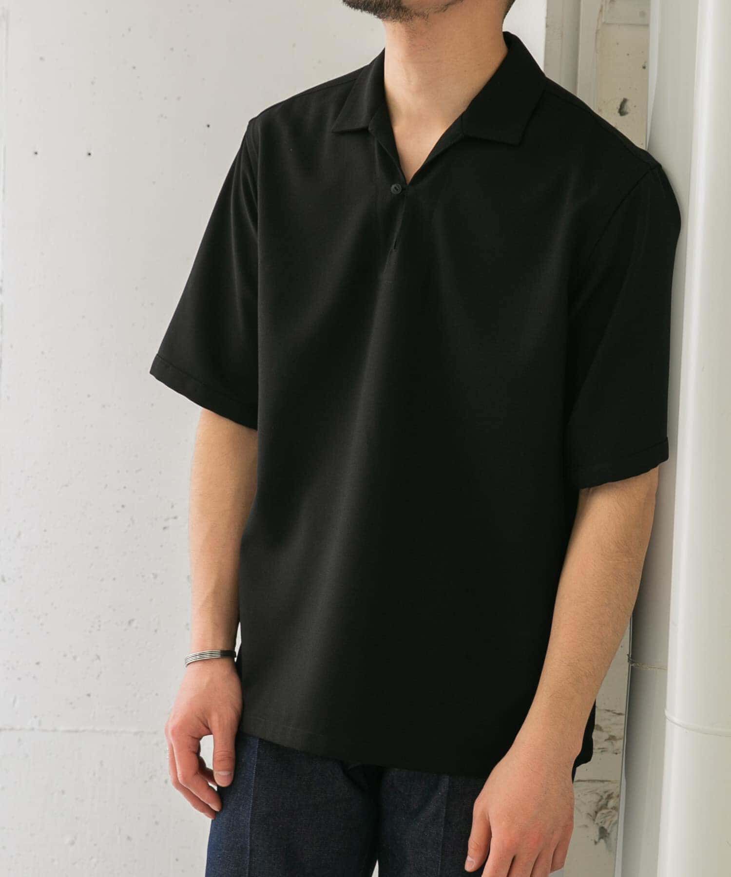 URBAN RESEARCH ROSSO「『WEB限定』『セットアップ対応』パナマ風スキッパーシャツ」|シャツ・ブラウス|