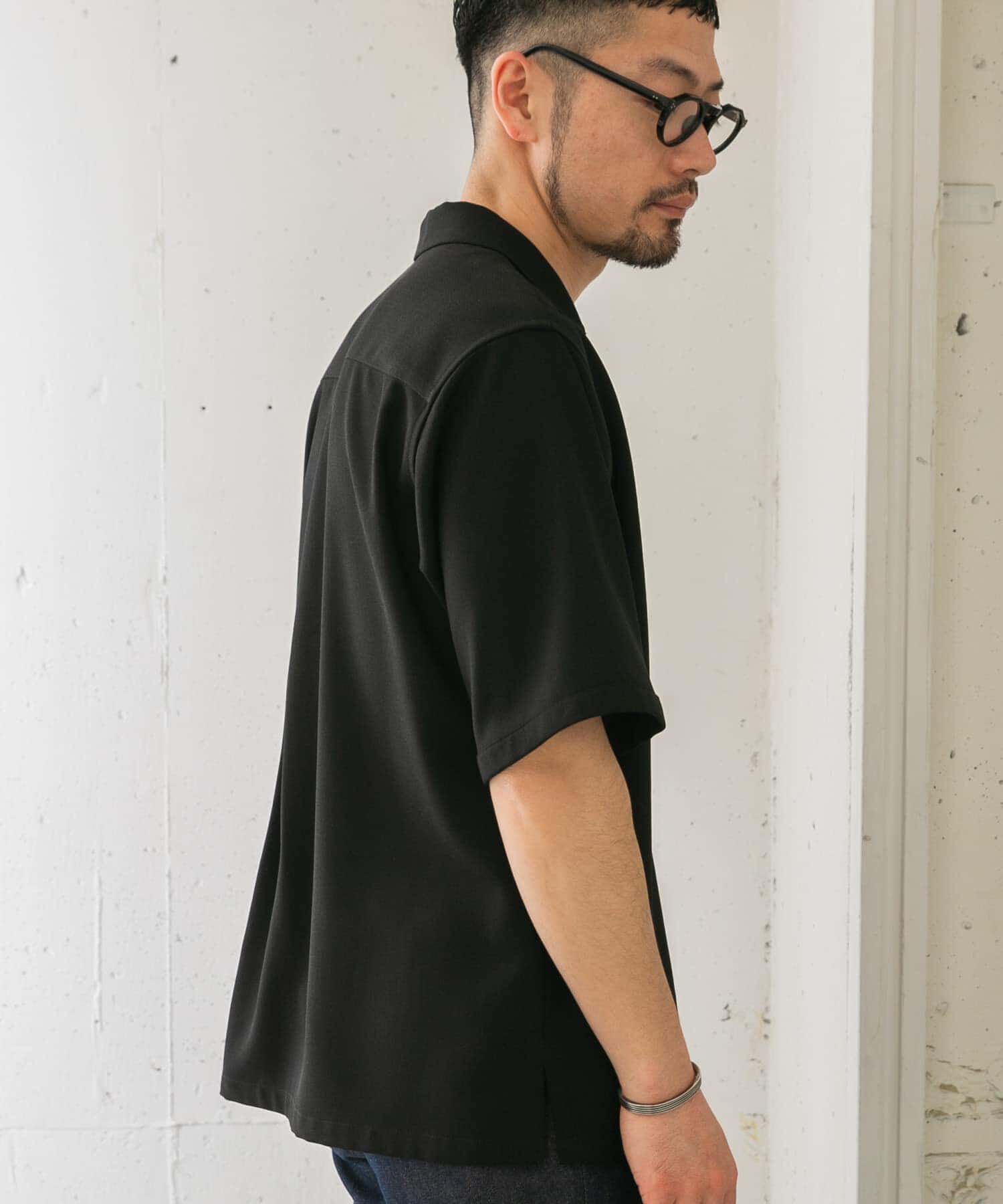 URBAN RESEARCH ROSSO「『WEB限定』『セットアップ対応』パナマ風スキッパーシャツ」|シャツ・ブラウス|