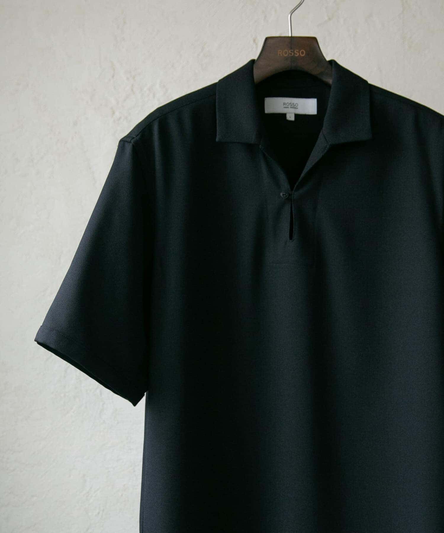 URBAN RESEARCH ROSSO「『WEB限定』『セットアップ対応』パナマ風スキッパーシャツ」|シャツ・ブラウス|