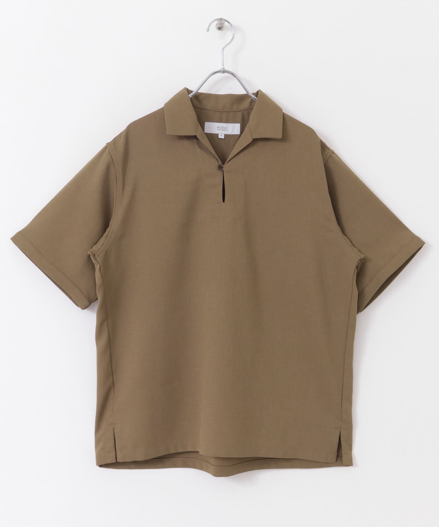 URBAN RESEARCH ROSSO「『WEB限定』『セットアップ対応』パナマ風スキッパーシャツ」|シャツ・ブラウス|