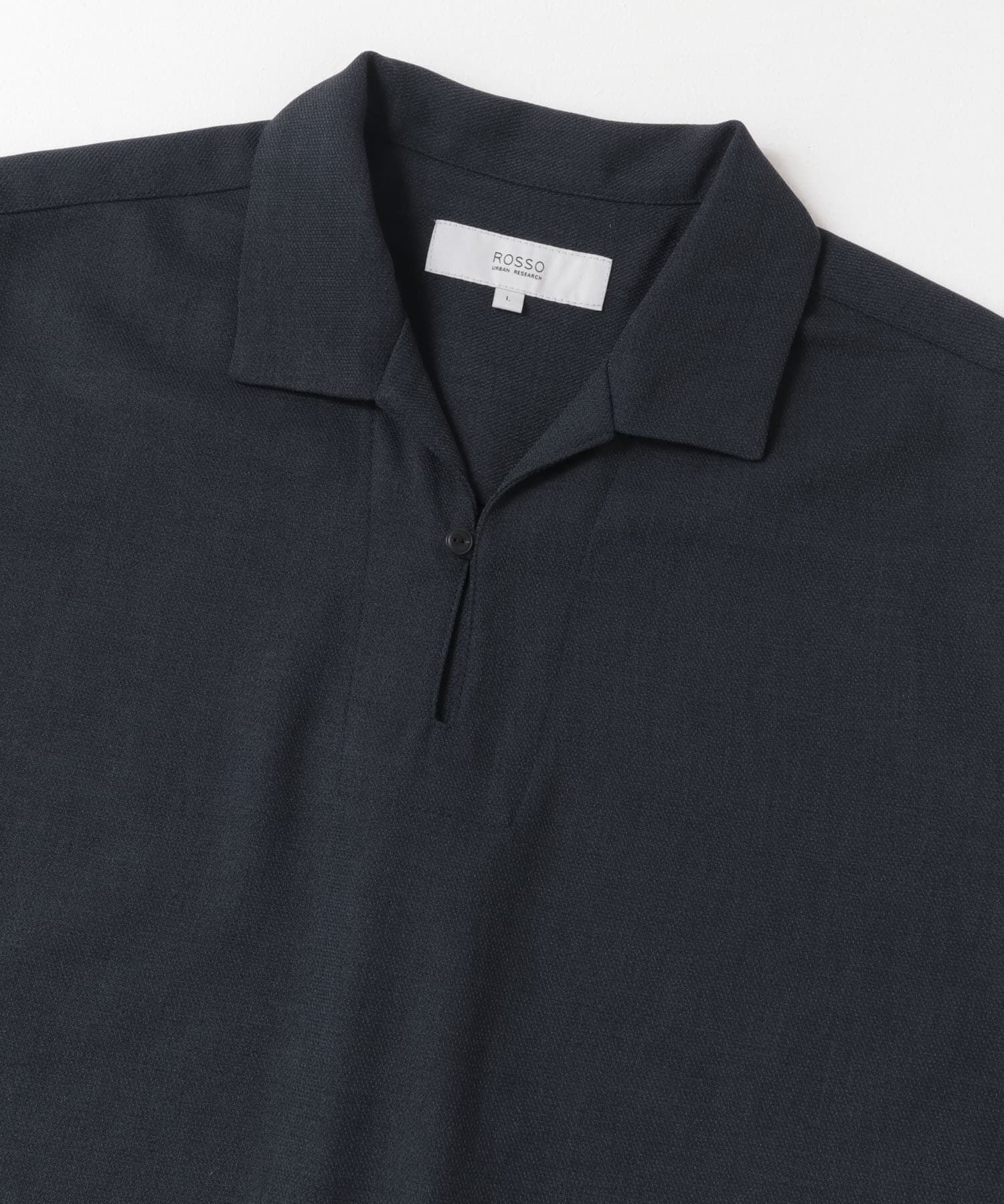 URBAN RESEARCH ROSSO「『WEB限定』『セットアップ対応』パナマ風スキッパーシャツ」|シャツ・ブラウス|