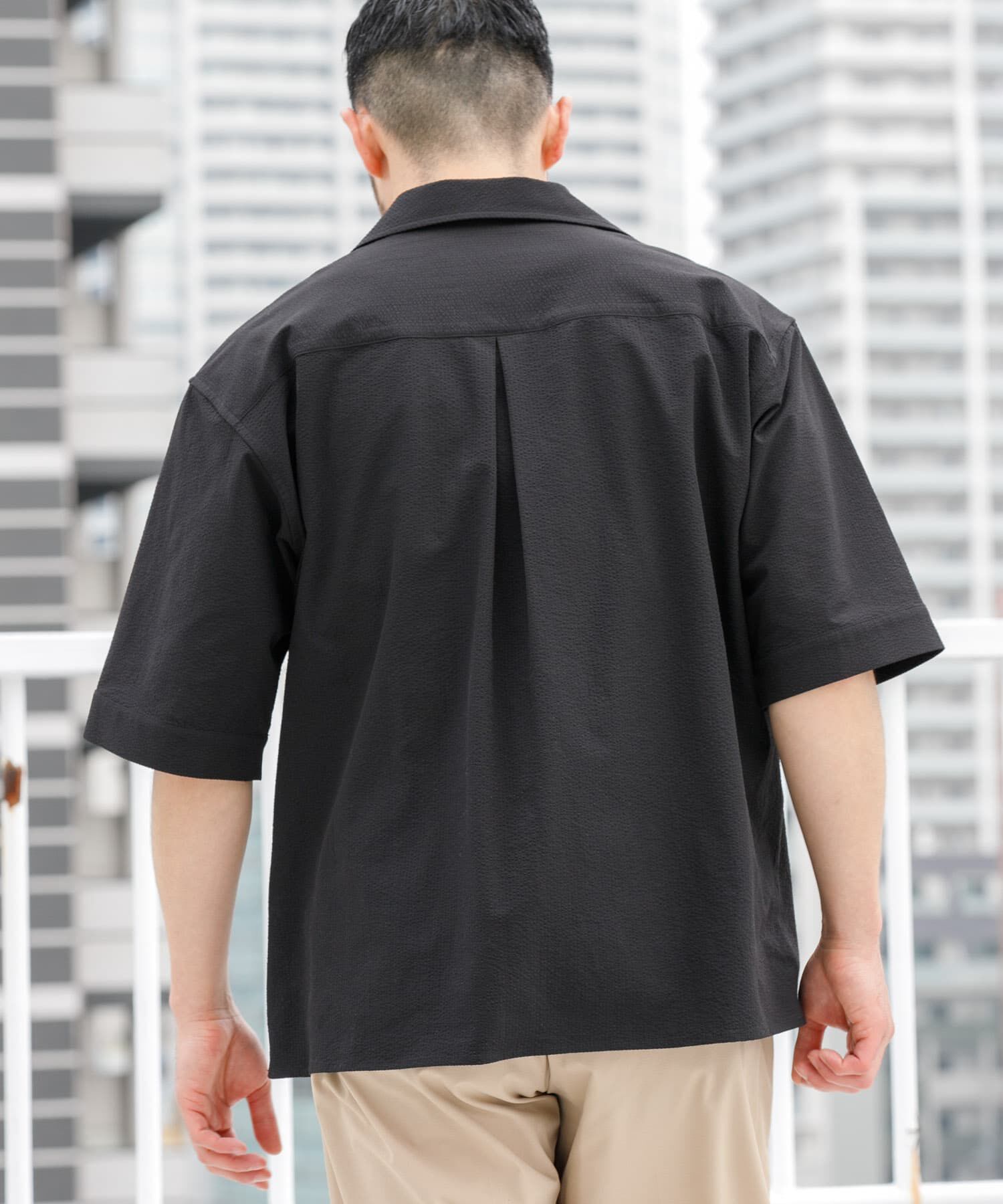 URBAN RESEARCH ROSSO「『WEB限定』『ｾｯﾄｱｯﾌﾟ対応/XLｻｲｽﾞあり』ｼｱｻｯｶｰｽｷｯﾊ 」|シャツ・ブラウス|