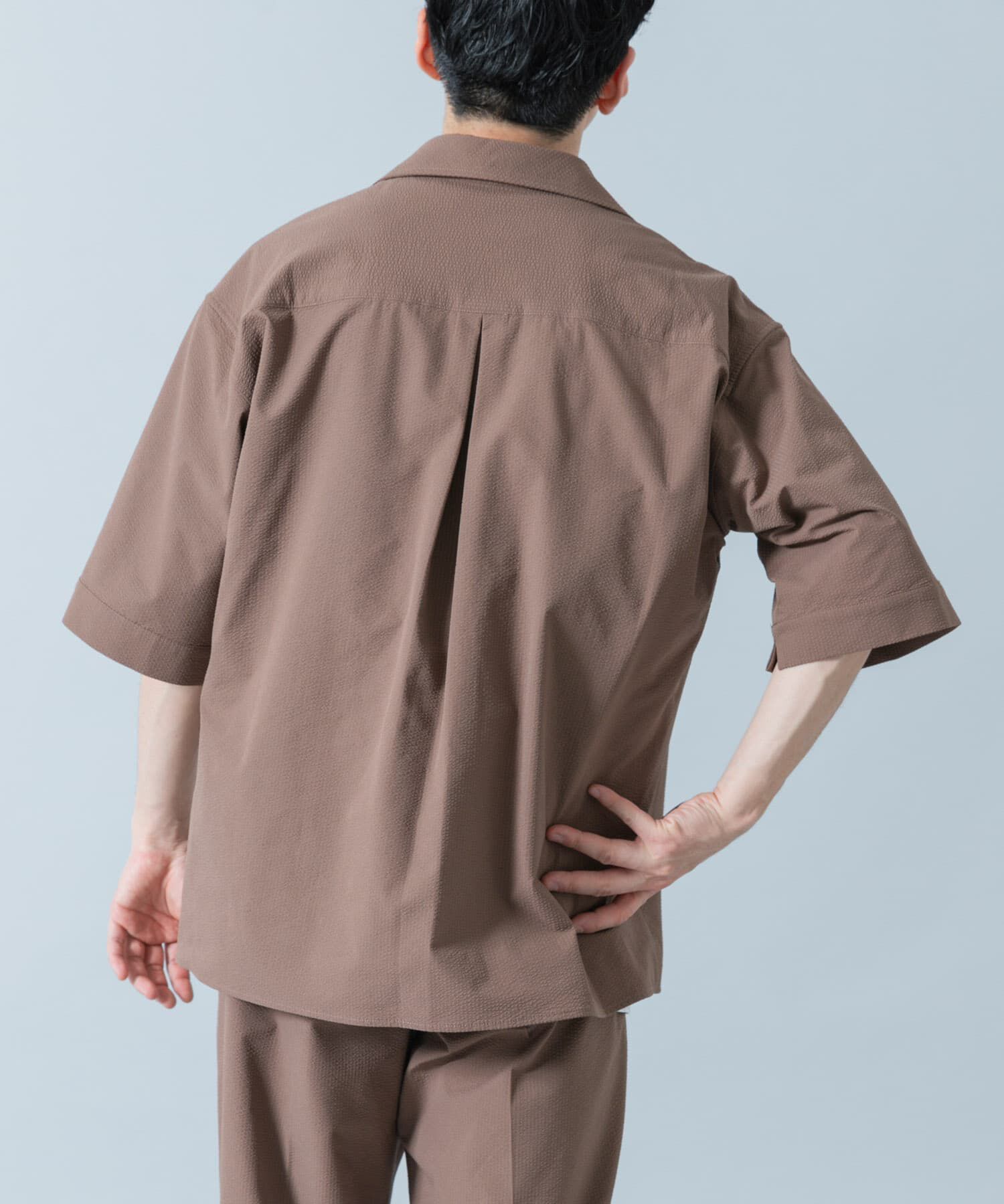 URBAN RESEARCH ROSSO「『WEB限定』『ｾｯﾄｱｯﾌﾟ対応/XLｻｲｽﾞあり』ｼｱｻｯｶｰｽｷｯﾊ 」|シャツ・ブラウス|