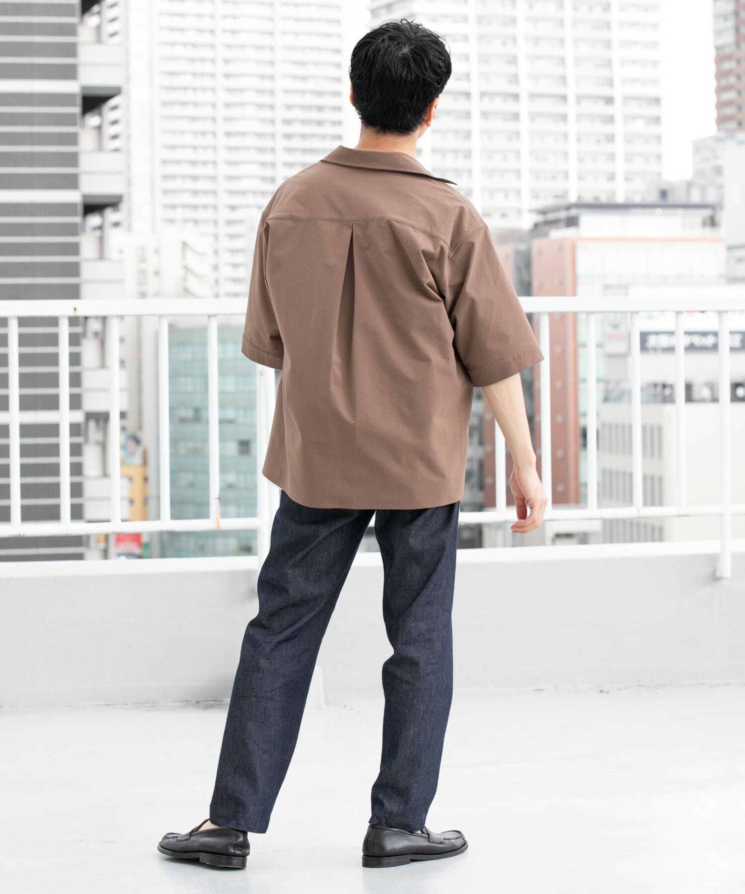 URBAN RESEARCH ROSSO「『WEB限定』『ｾｯﾄｱｯﾌﾟ対応/XLｻｲｽﾞあり』ｼｱｻｯｶｰｽｷｯﾊ 」|シャツ・ブラウス|