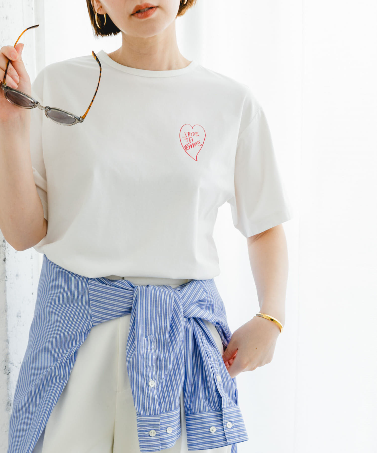 URBAN RESEARCH ROSSO「F by ROSSO　ロゴプリントTシャツ」|Tシャツ・カットソー|