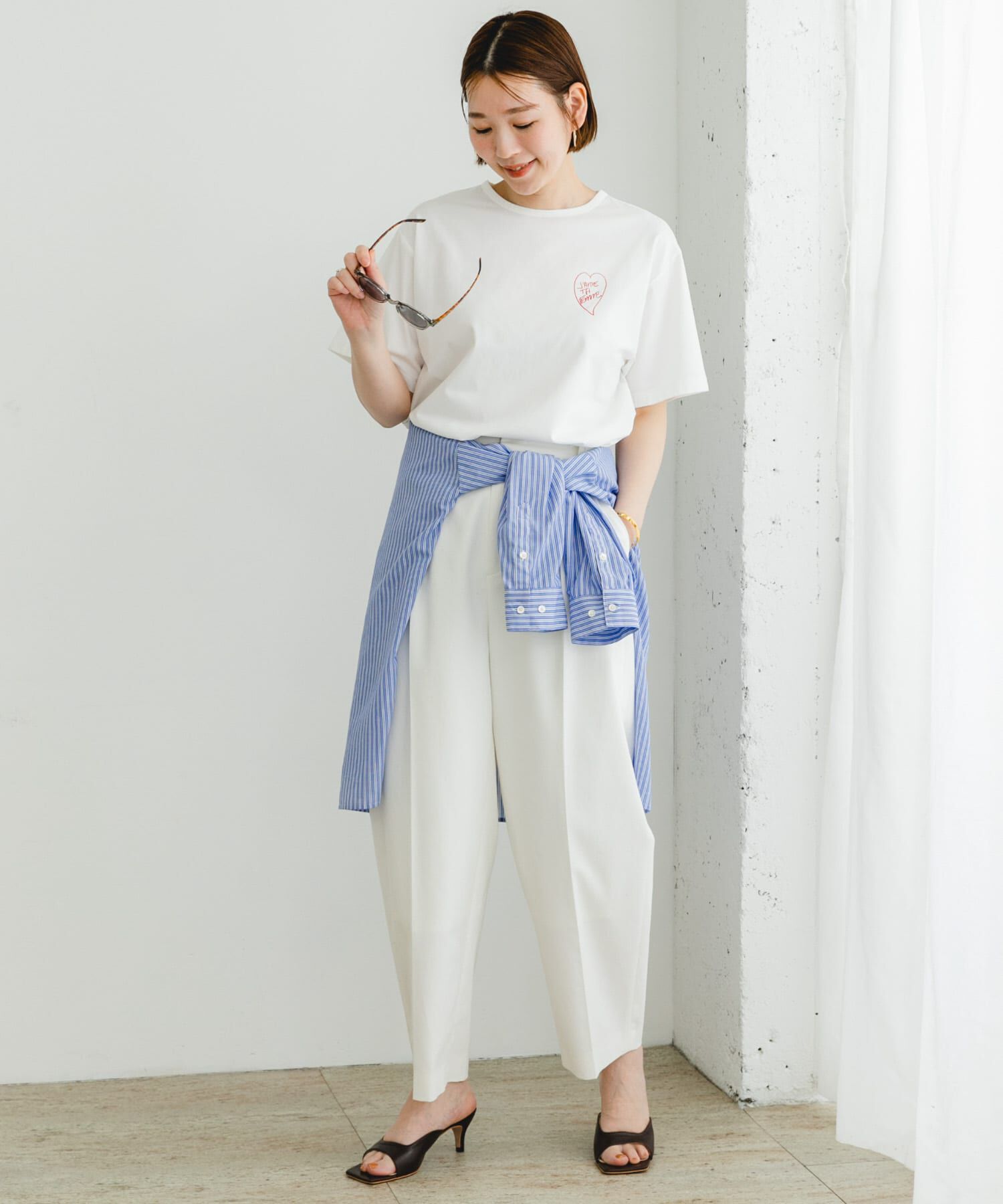 URBAN RESEARCH ROSSO「F by ROSSO　ロゴプリントTシャツ」|Tシャツ・カットソー|