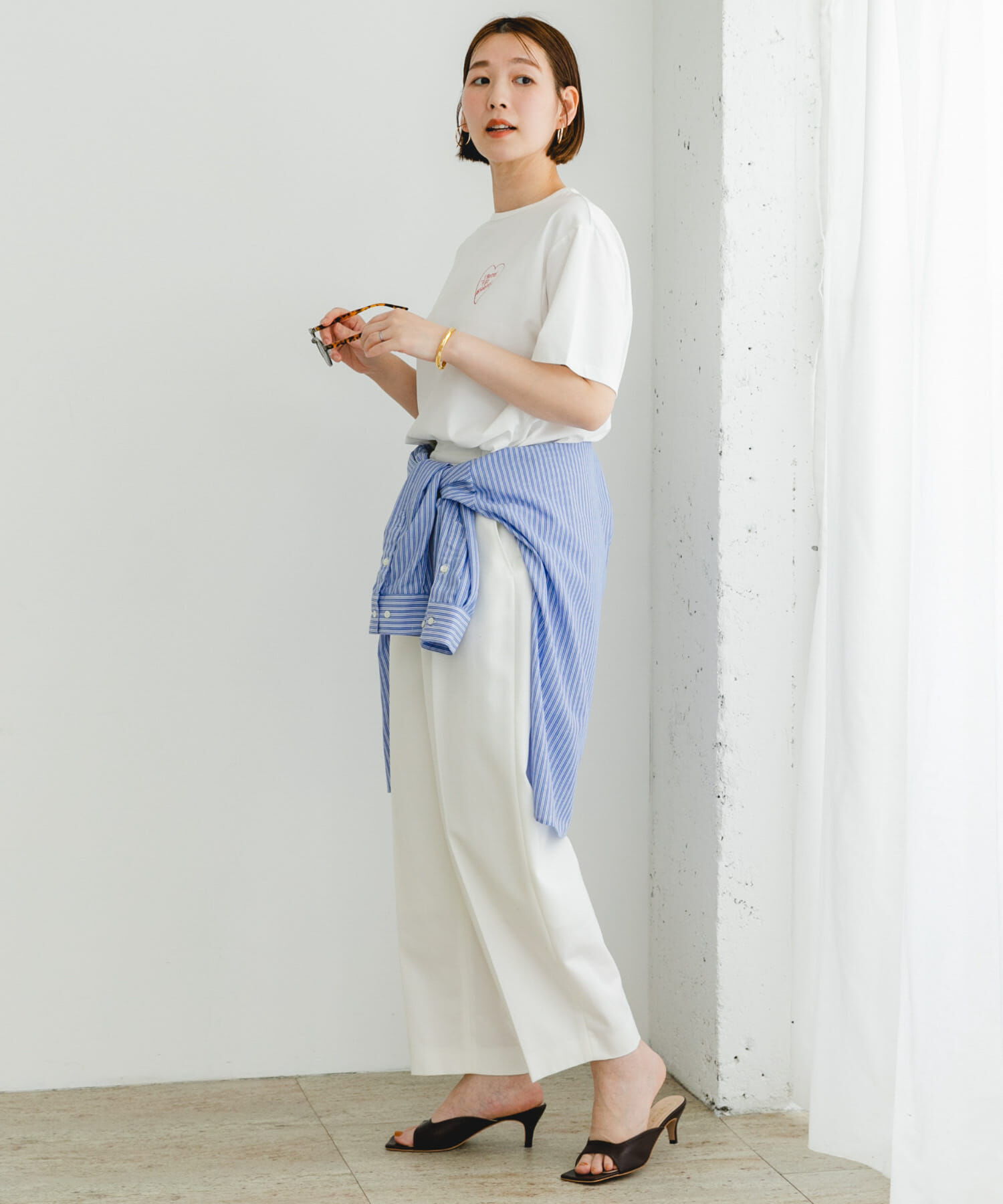 URBAN RESEARCH ROSSO「F by ROSSO　ロゴプリントTシャツ」|Tシャツ・カットソー|