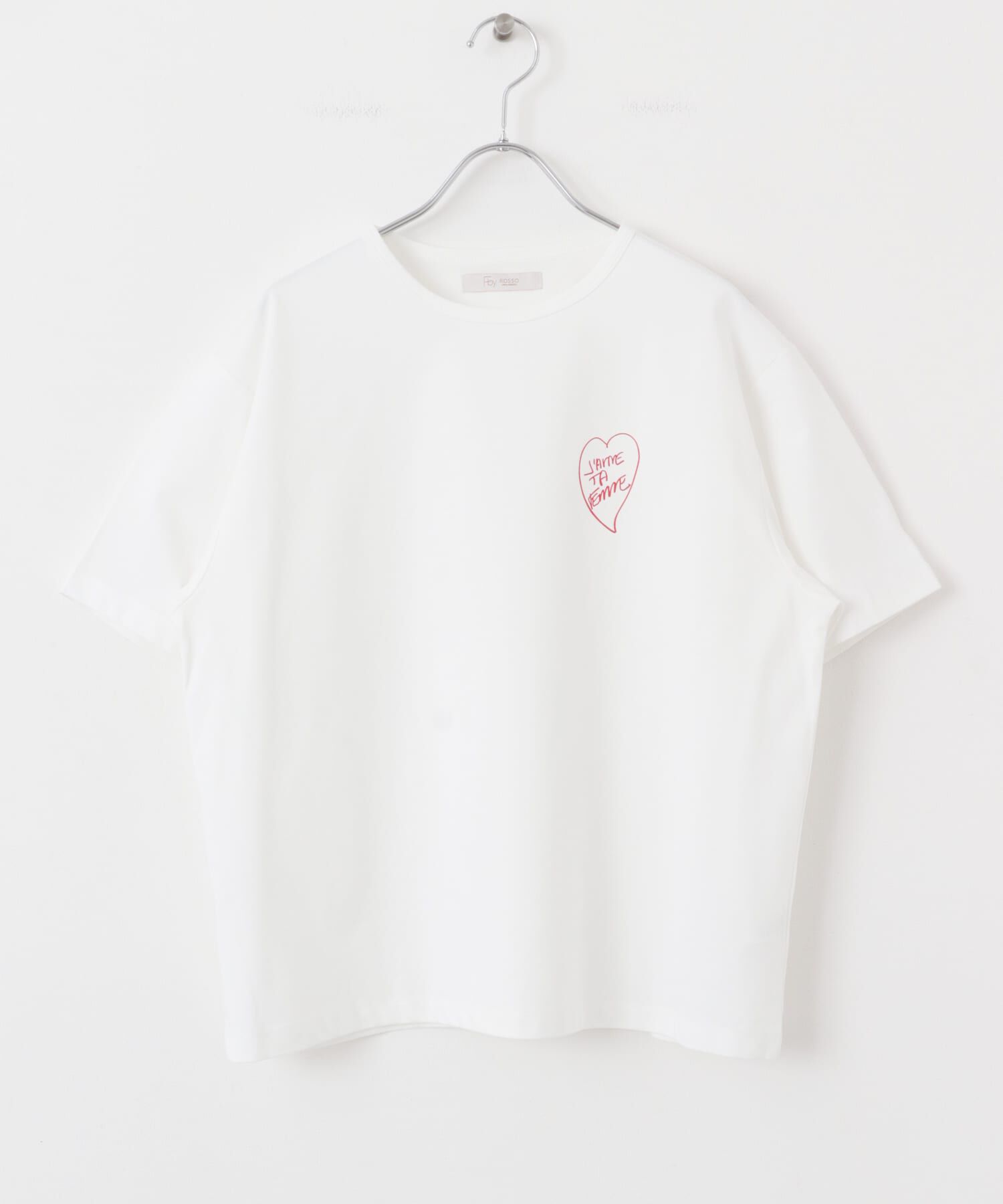 URBAN RESEARCH ROSSO「F by ROSSO　ロゴプリントTシャツ」|Tシャツ・カットソー|