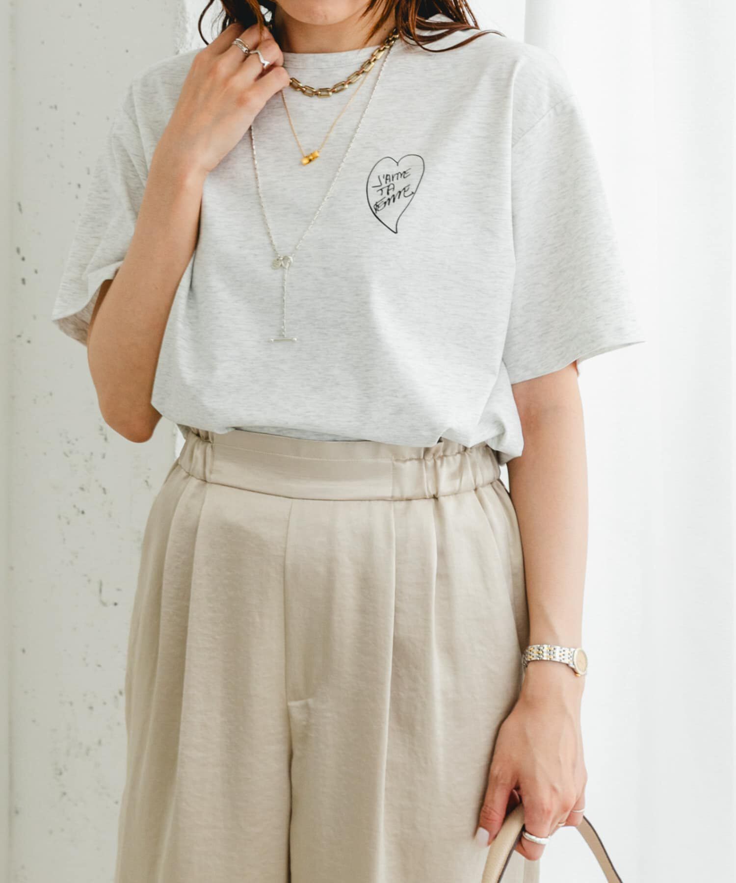 URBAN RESEARCH ROSSO「F by ROSSO　ロゴプリントTシャツ」|Tシャツ・カットソー|