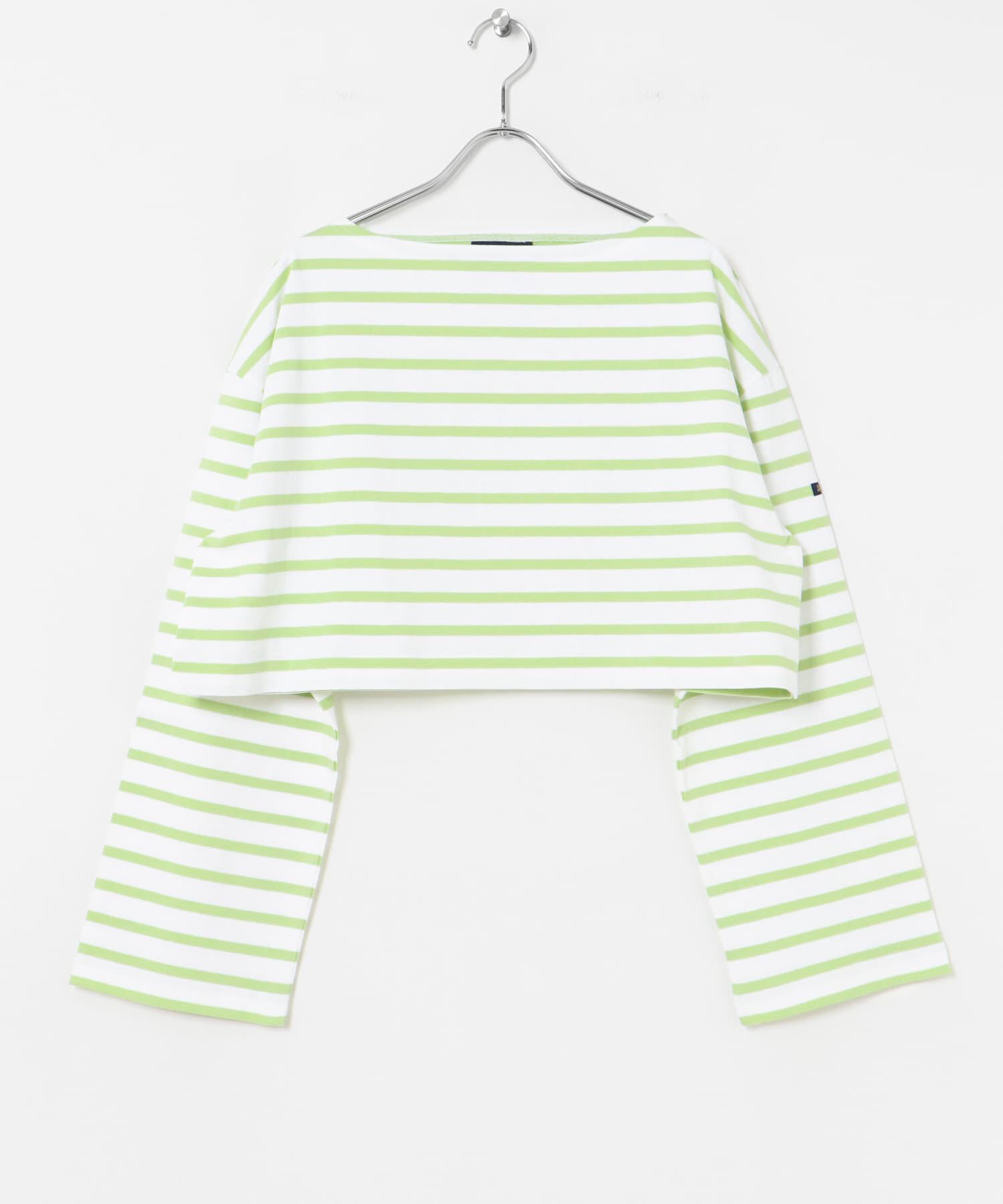 URBAN RESEARCH「『WEB/一部店舗限定』『別注』Le minor&times;UR　Border cropped Tee」|Tシャツ・カットソー|