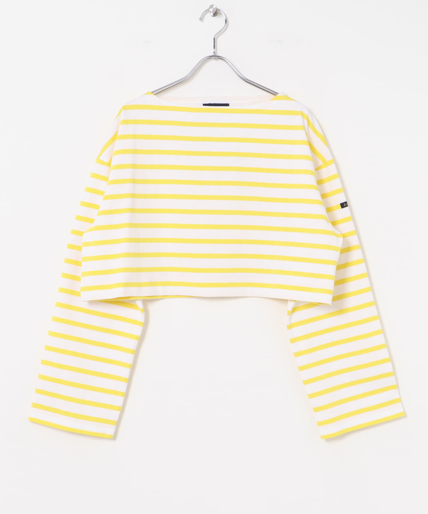 URBAN RESEARCH「『WEB/一部店舗限定』『別注』Le minor&times;UR　Border cropped Tee」|Tシャツ・カットソー|