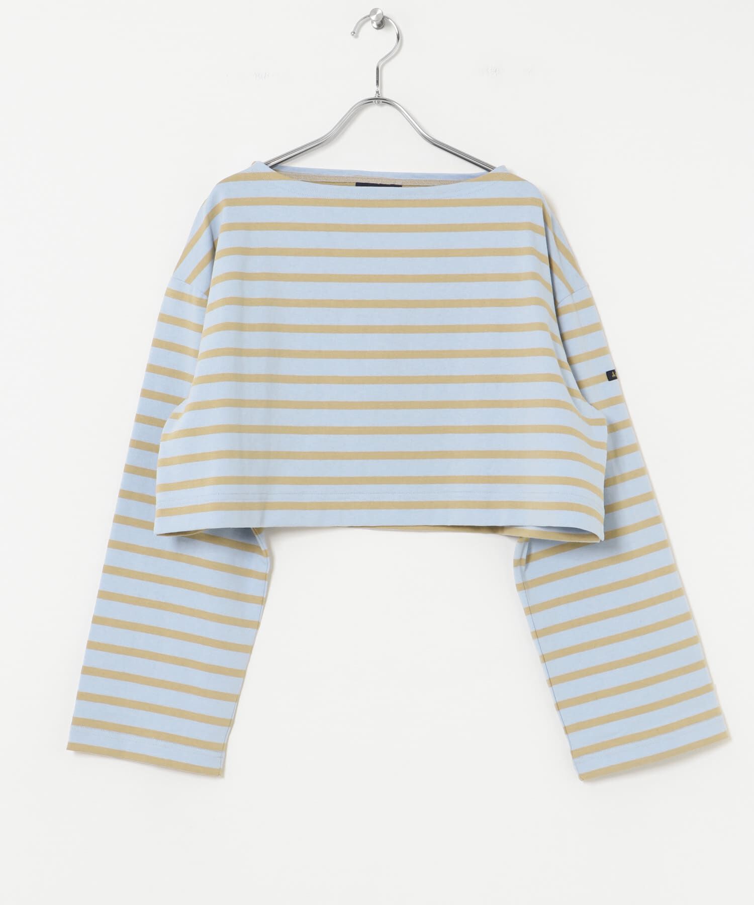 URBAN RESEARCH「『WEB/一部店舗限定』『別注』Le minor&times;UR　Border cropped Tee」|Tシャツ・カットソー|