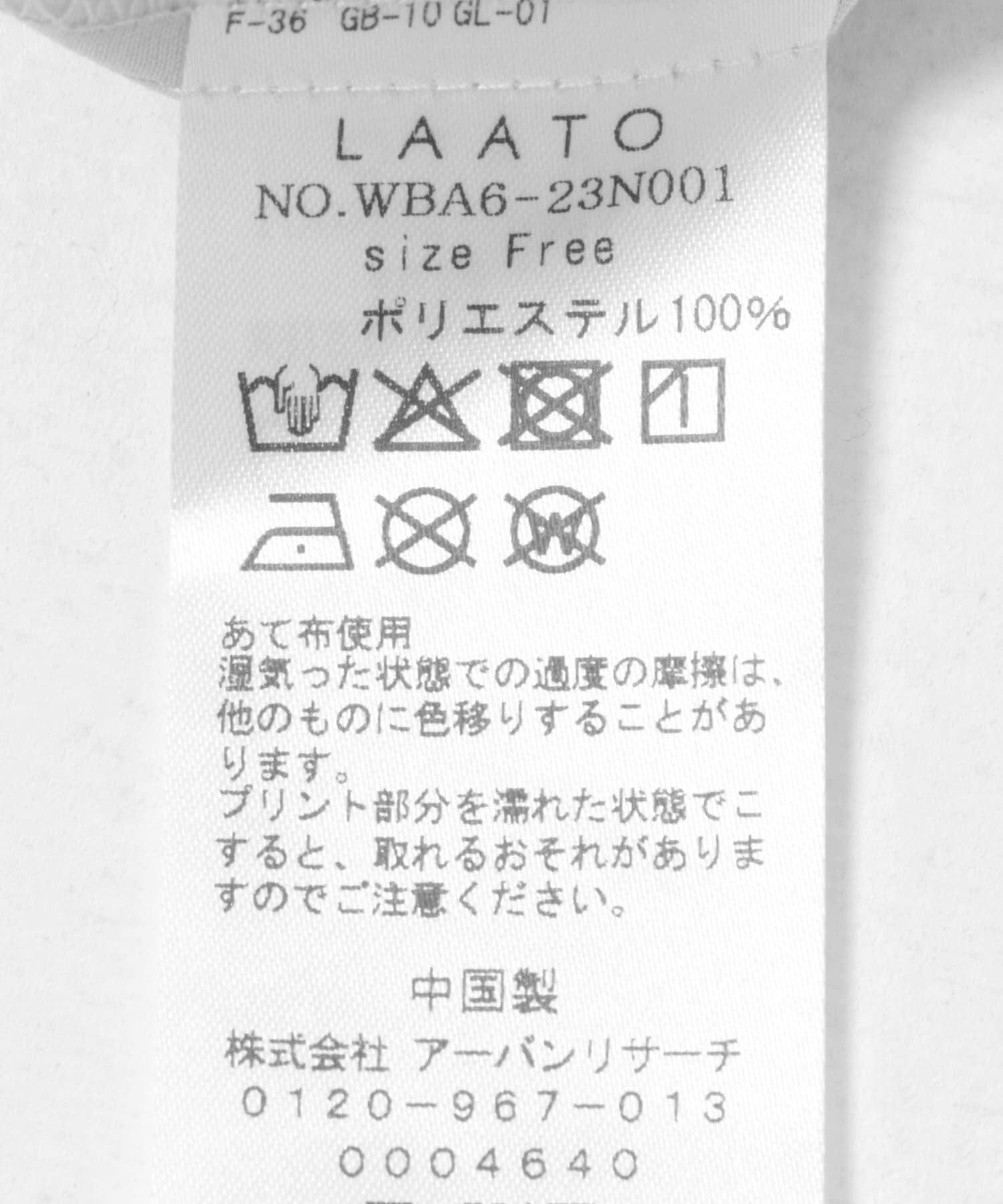 LAATO「band collar blouse」|シャツ・ブラウス|