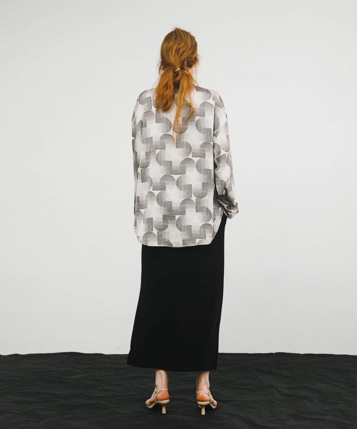 LAATO「band collar blouse」|シャツ・ブラウス|