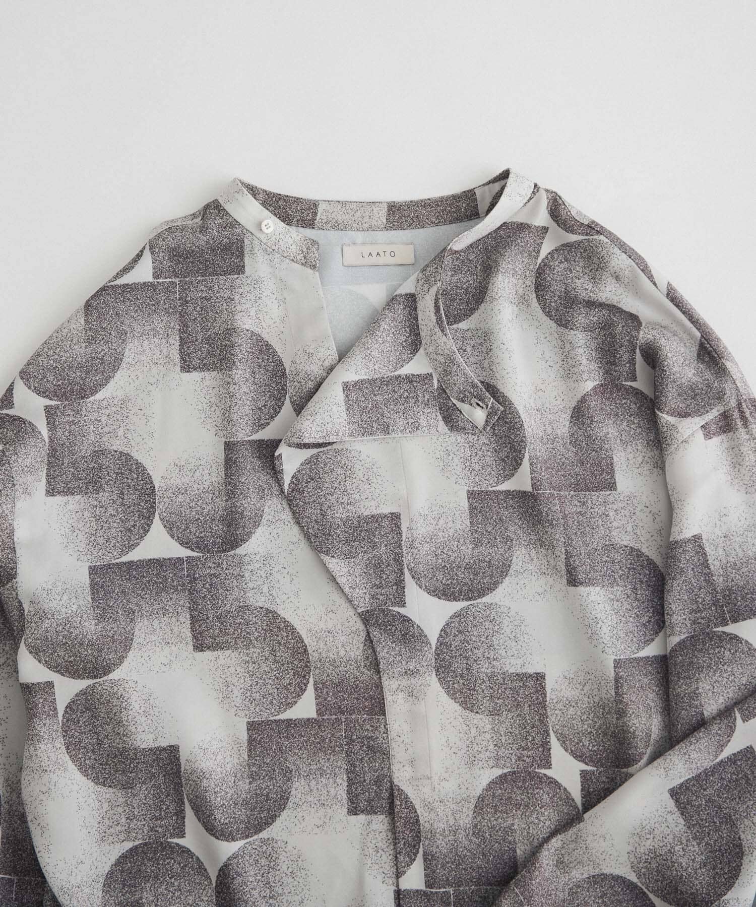 LAATO「band collar blouse」|シャツ・ブラウス|