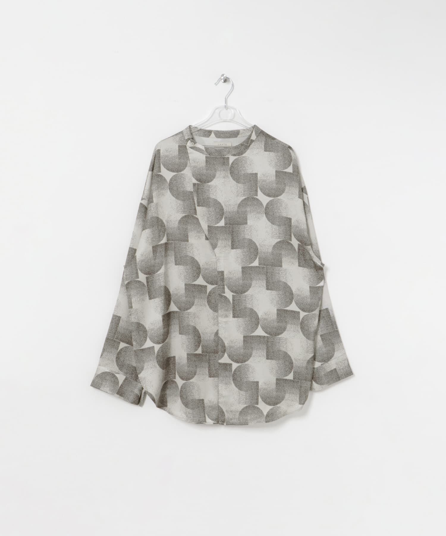LAATO「band collar blouse」|シャツ・ブラウス|