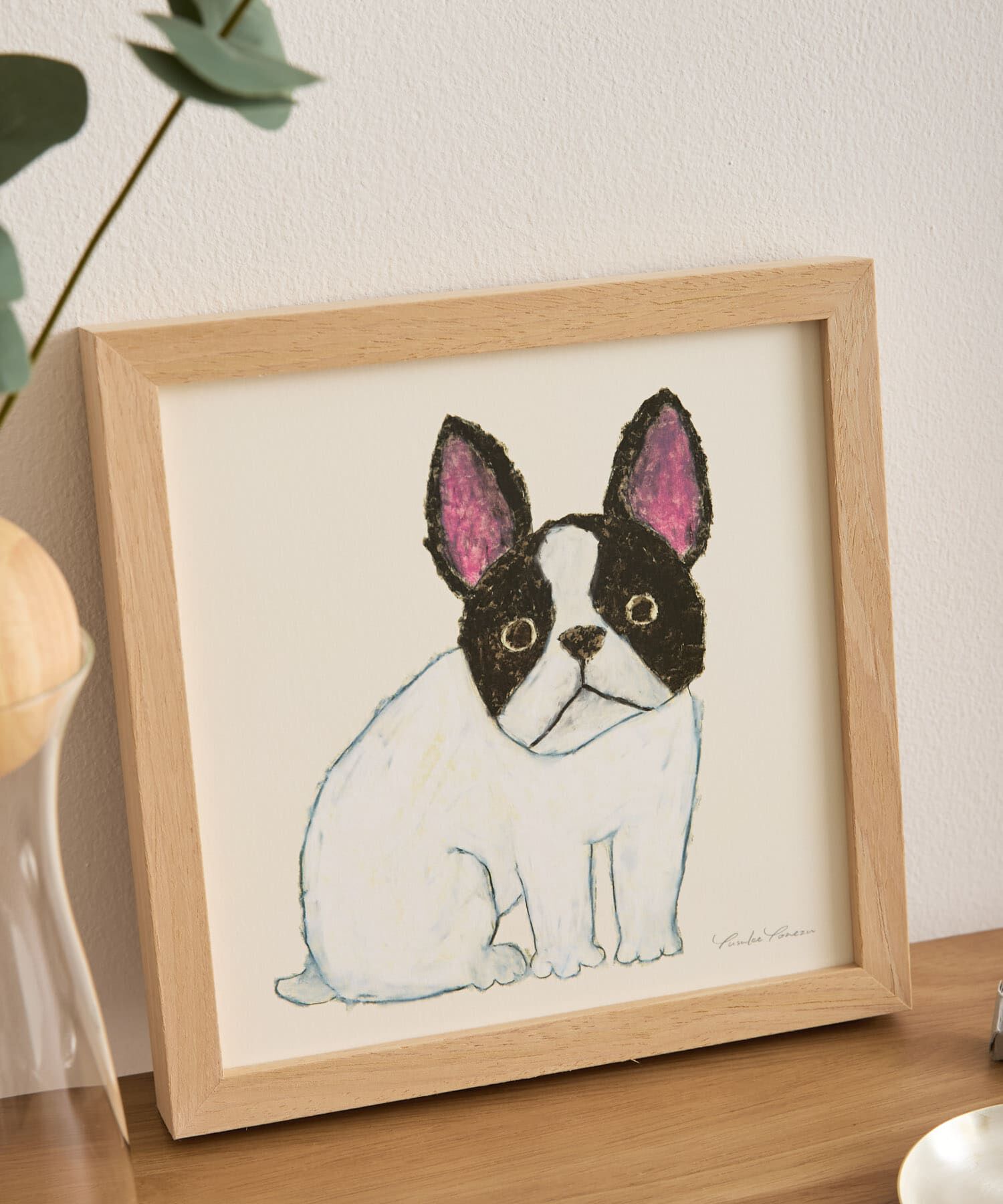 URBAN RESEARCH DOORS「『WEB限定』a good view　フレンチブルドッグ 20&times;20」|アート|