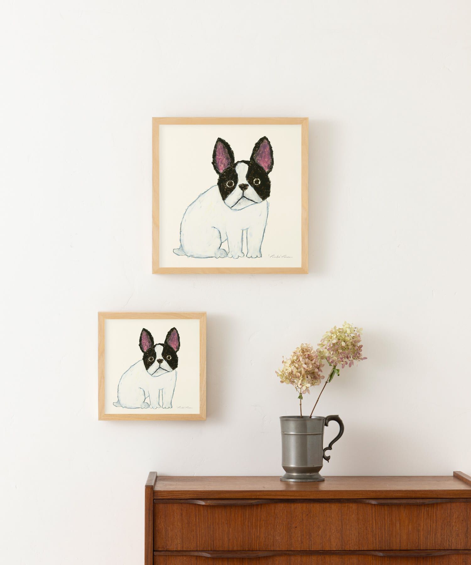 URBAN RESEARCH DOORS「『WEB限定』a good view　フレンチブルドッグ 20&times;20」|アート|